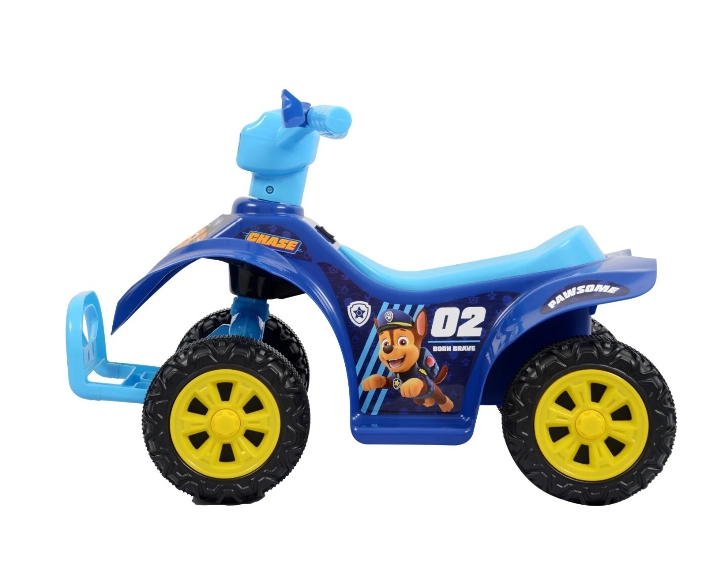 NEW PAW PATROL CHASE 6V QUAD FOR KIDS – POWERFUL AND SAFE RIDE ON TOY AGES 2 – 6