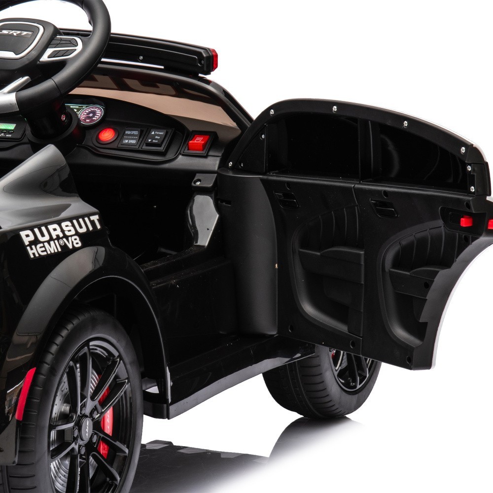 12v Kids ride on police car W/Parents Remote Control For Children