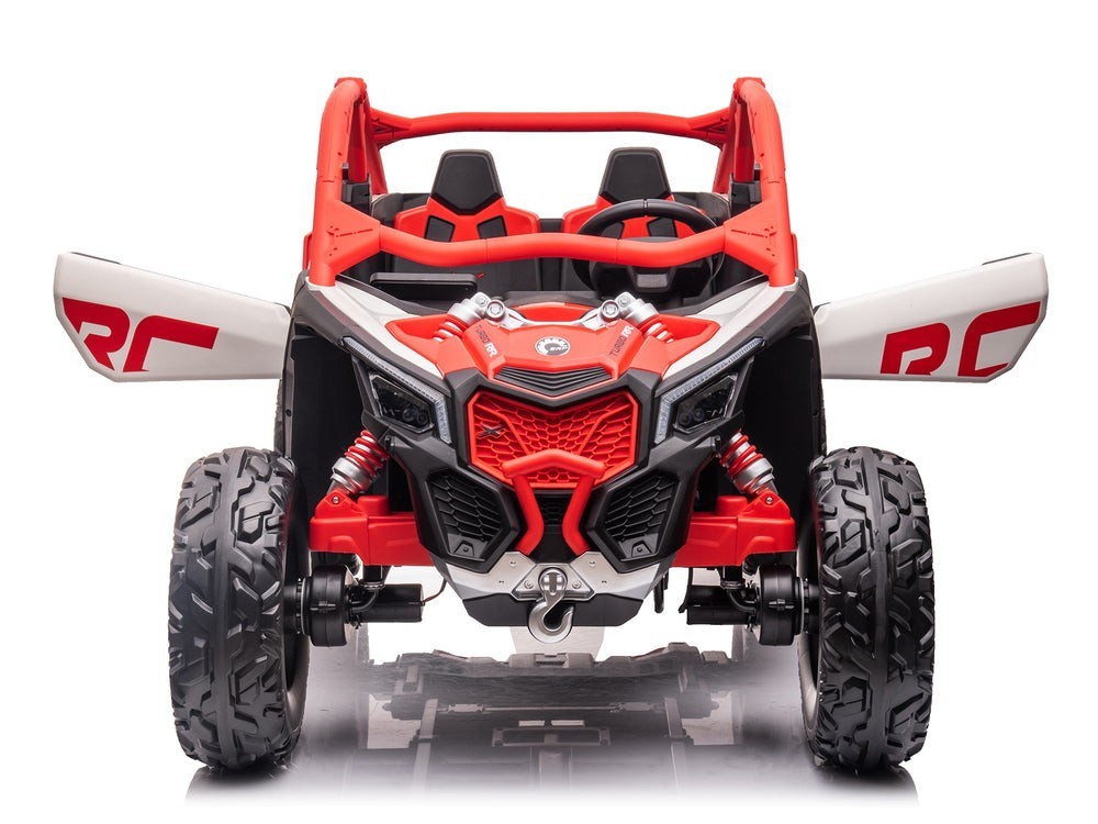 24V 4WD Can-Am Maverick Custom Edition Kids Ride-On UTV Car 2 Seat+ RC/Spare BTY