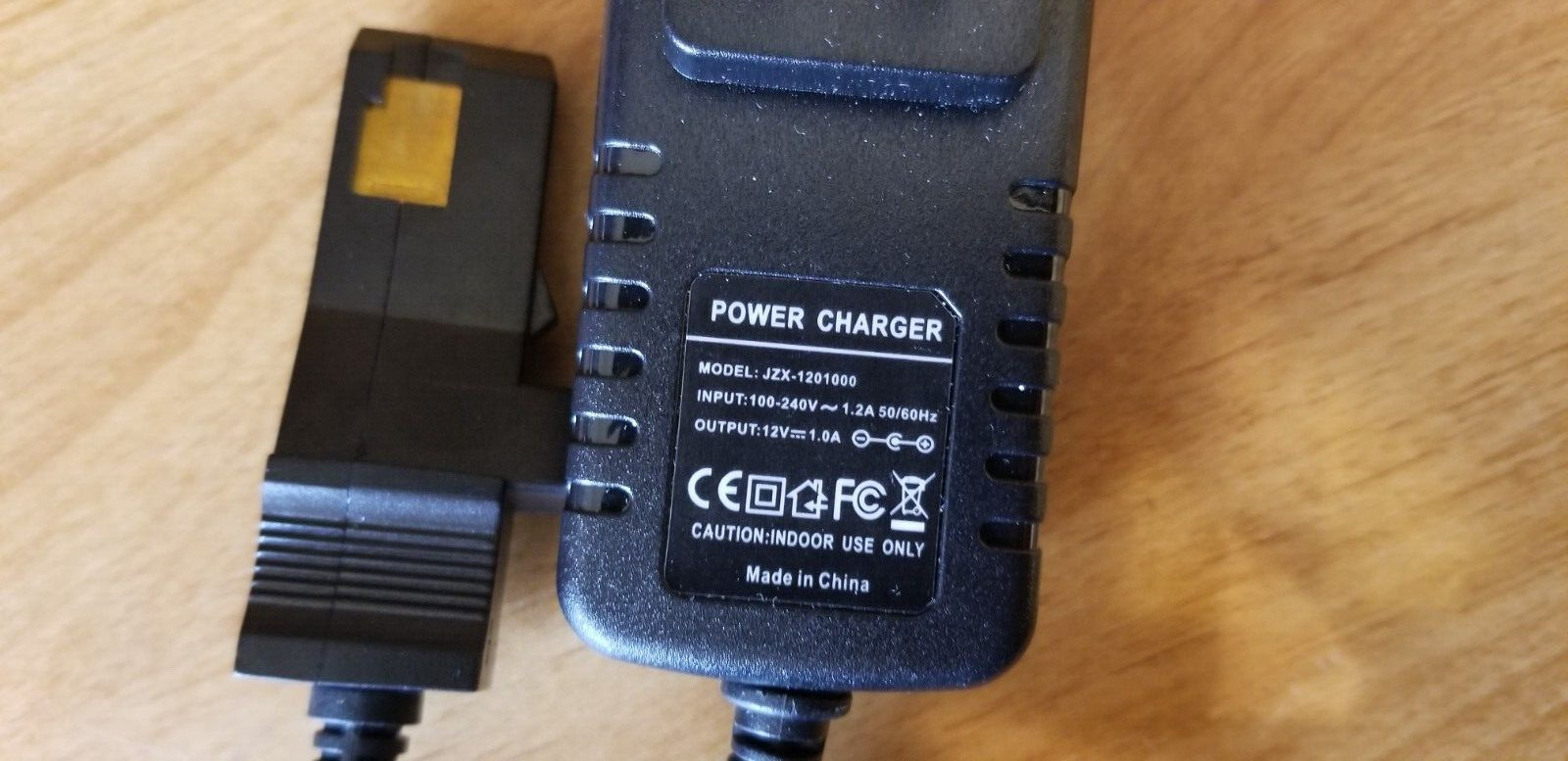 Fisher Price Ride-On Car Power Wheels 12V Battery Charger For Gray / Orange-Top