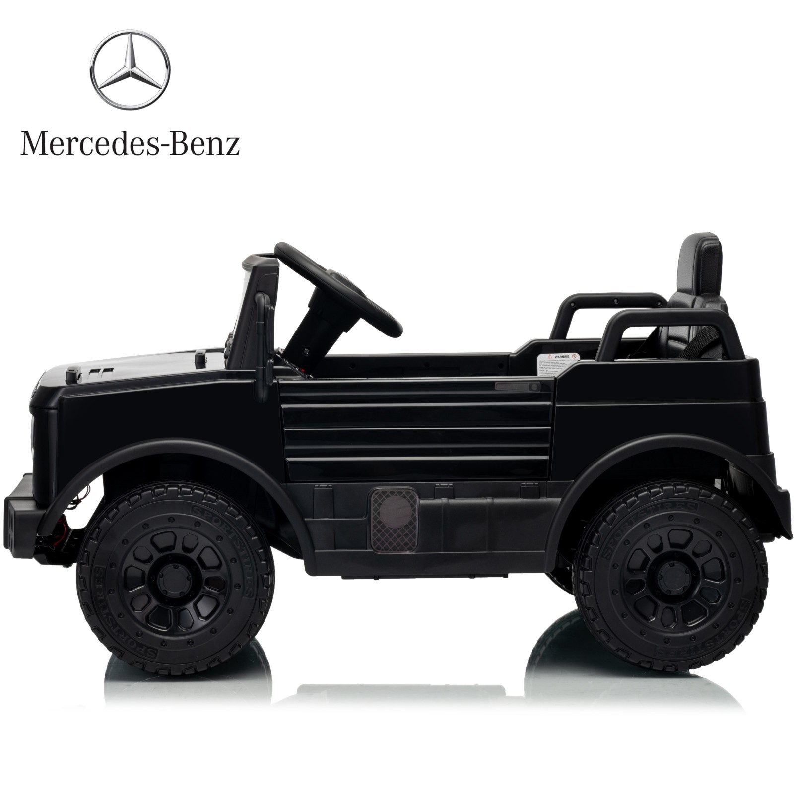 Mercedes-Benz Licensed Kids 12V Ride on Toy Electric Car with Parent Remote MP3