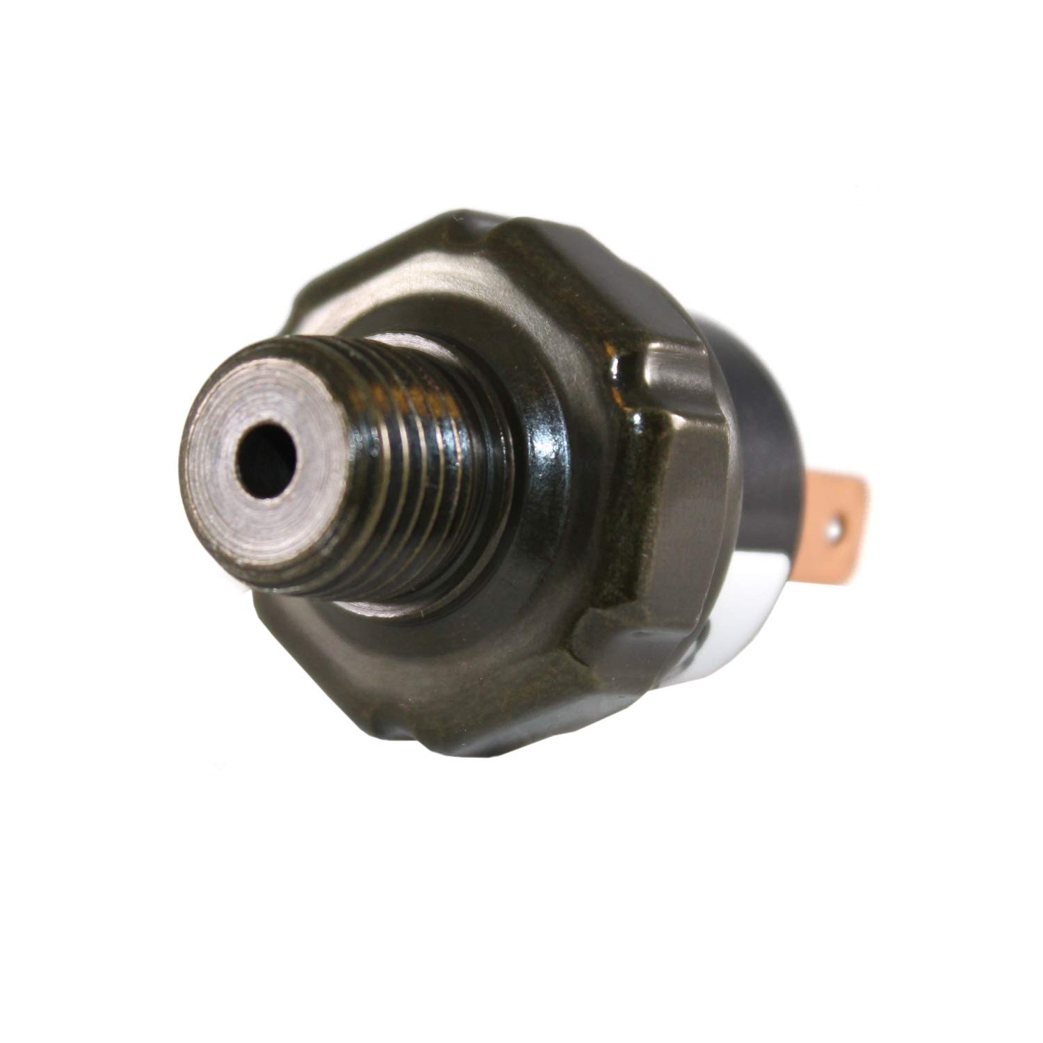 90120 PSI Air Pressure Switch Tank Mount 1/4 Inch NPT Fits 12V/24V Black