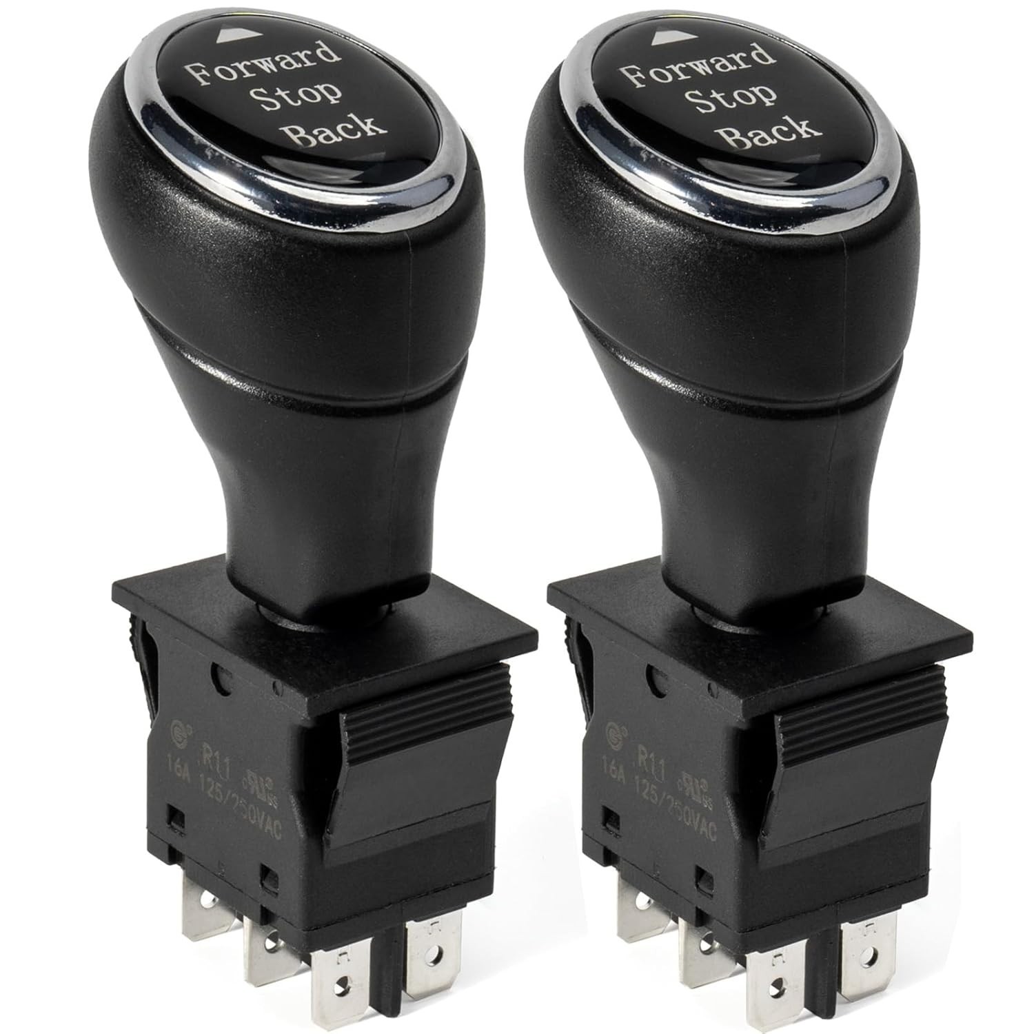 2 Pcs 6V 12volt 24V Compatible with Power Wheels Forward Stop Back Shift Swit…
