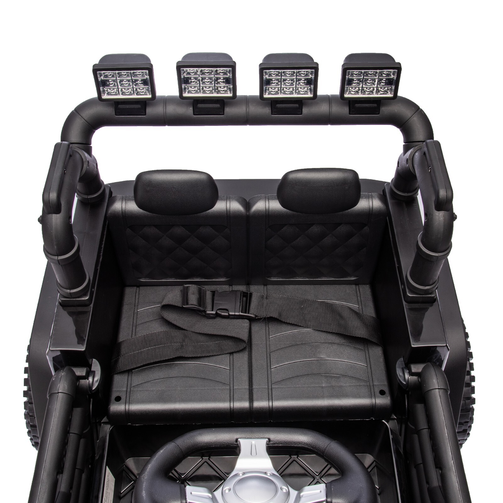 2 Seaters Kids Ride on Jeep 24V Electric Car 4WD Truck Toy with Remote Control