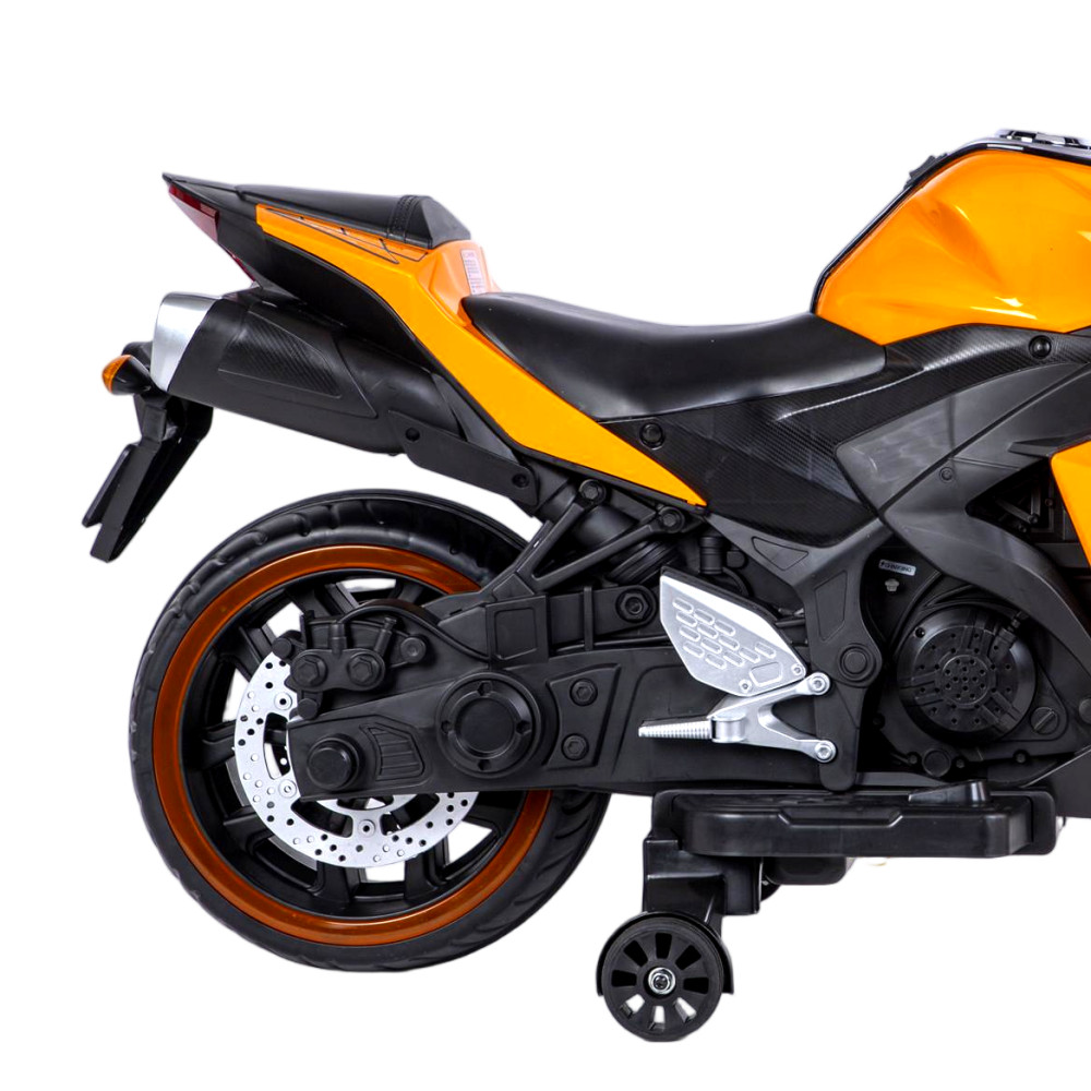 Kids 12V Electric Motorcycle with Trainning Wheels for 3-6 Years Boys Girls