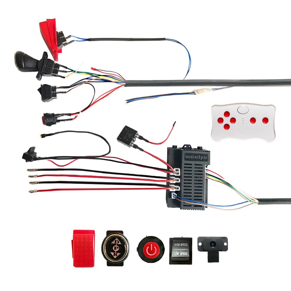POLYNX 12 Volt Power Wheel DIY Modified Wires,High Self-Made 12V
