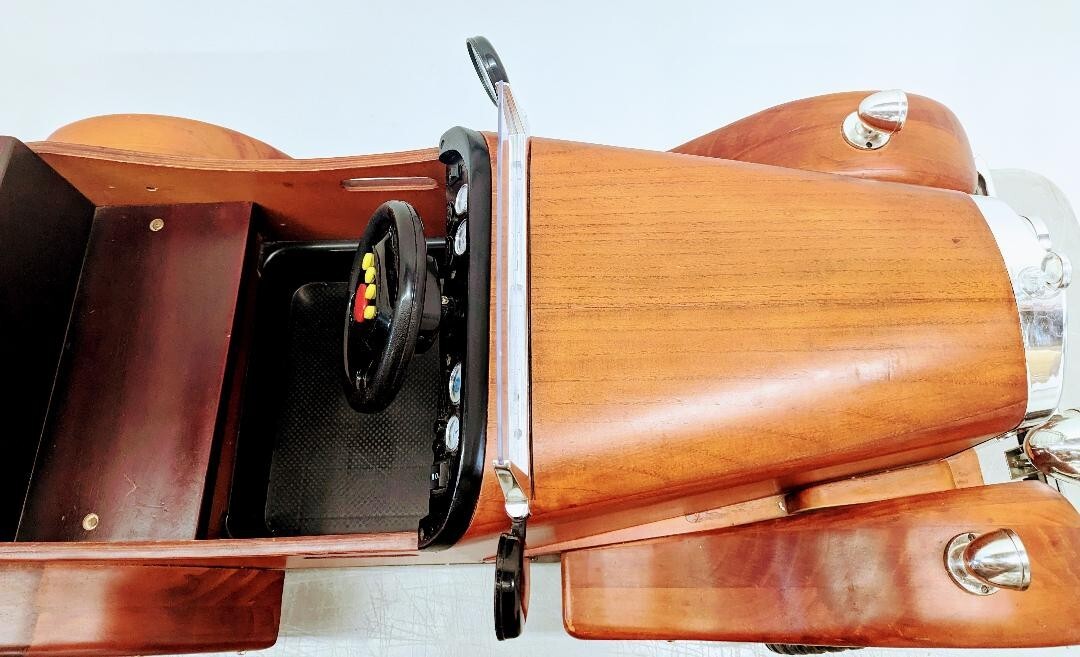 Wooden Electric Kids Car Very Rare Model 1932