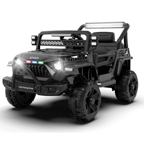 12V Kids Ride On Electric Truck Car W/Parents Control,2WD,Four-wheel suspension
