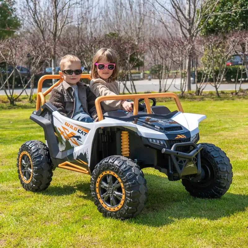 24V 4WD 2 SEAT KIDS RIDE-ON UTV CAR 580W 4 POWERFUL MOTORS,EVA TIRES,LED+ R/C