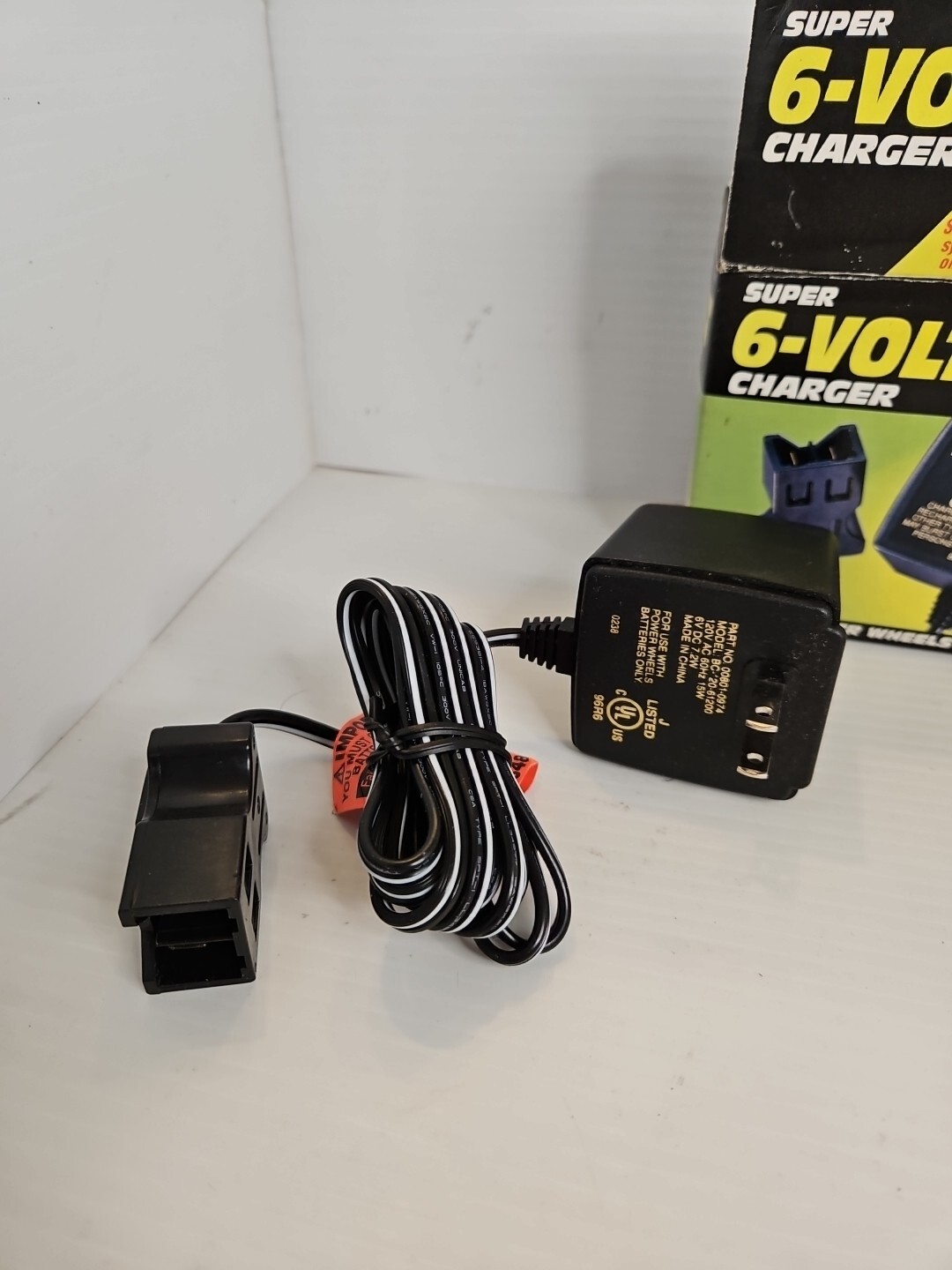 Power Wheels Super 6-Volt Charger NIB