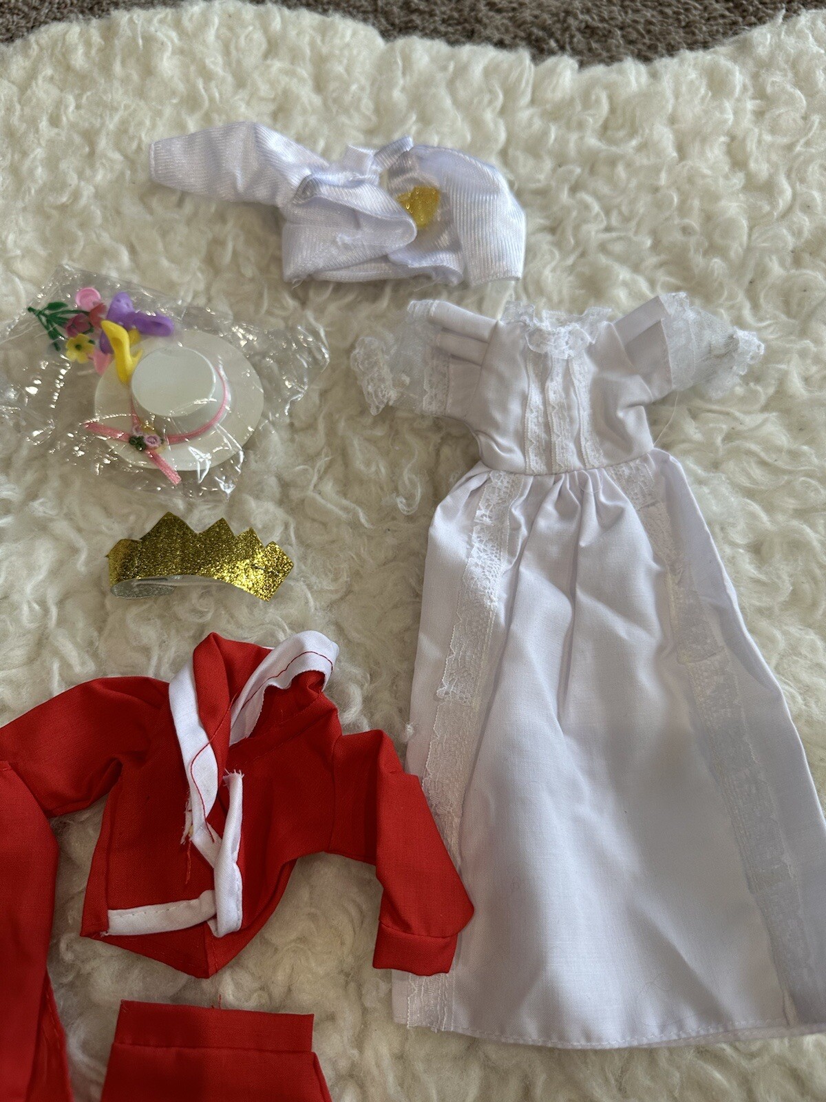 VTG Princess Diana Doll Wardrobe And Doll Set
