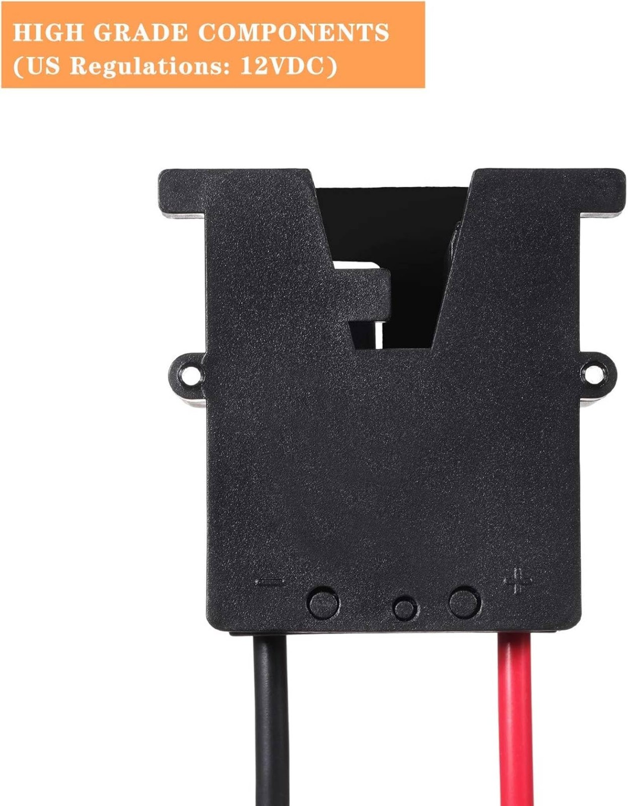 2 Pcs Replacement Wire Harness Connector Compatible 12 Volt SLA Wheels Power …