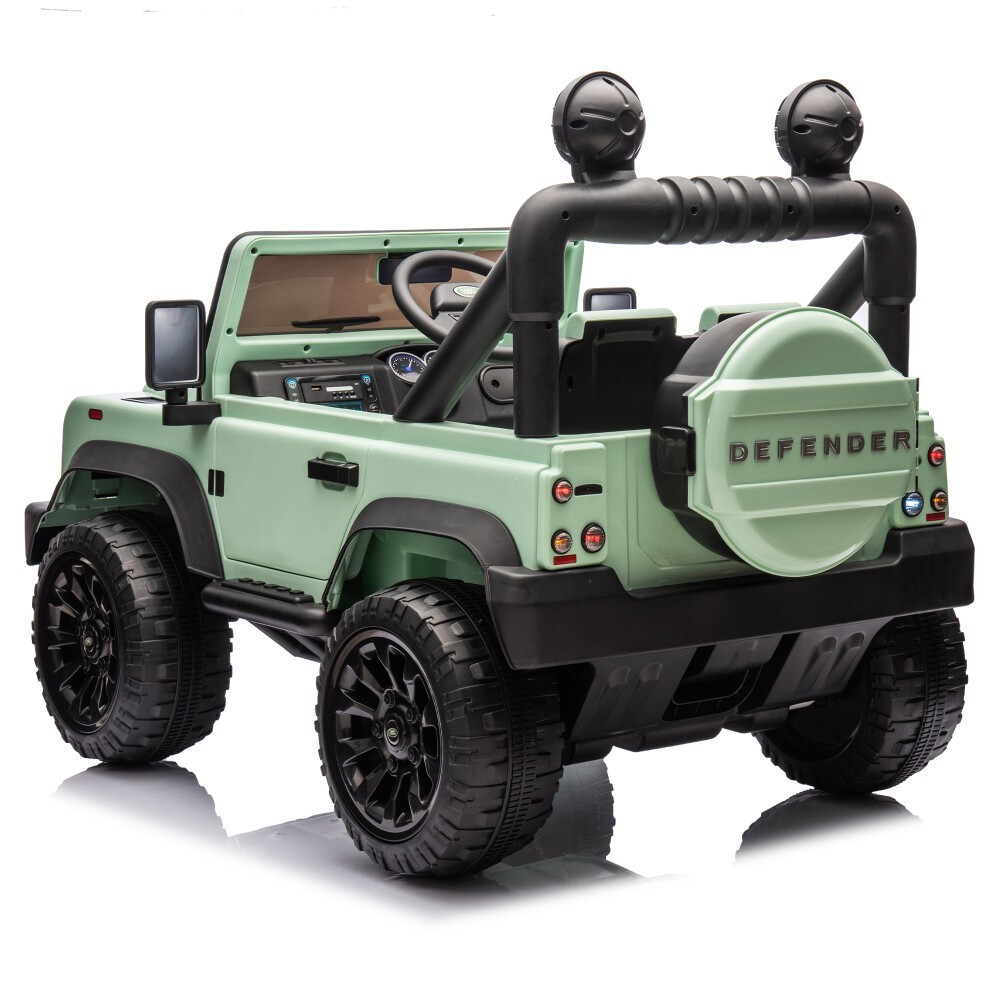 24V Ride on Jeep Car Licensed Land Rover Defender Truck Toy for Kids with Remote