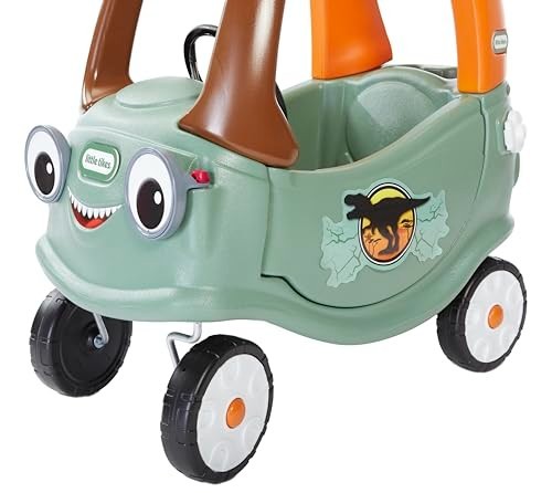 T-Rex Cozy Coupe Ride-On Toy for Kids – Fun Outdoor Vehicle, Durable Design