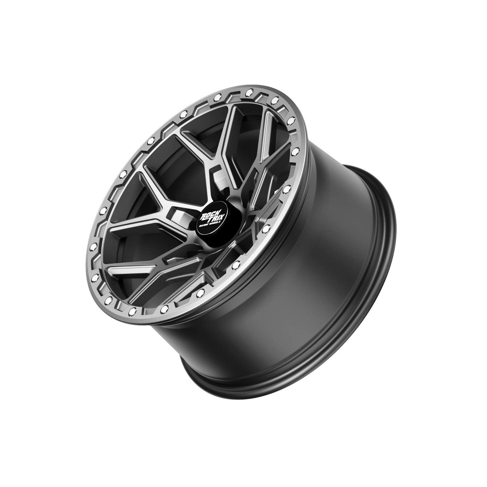 RockTrix RT107 20 inch Wheel Compatible with 2009-2024 Ford F150 20×9 6×135 W…