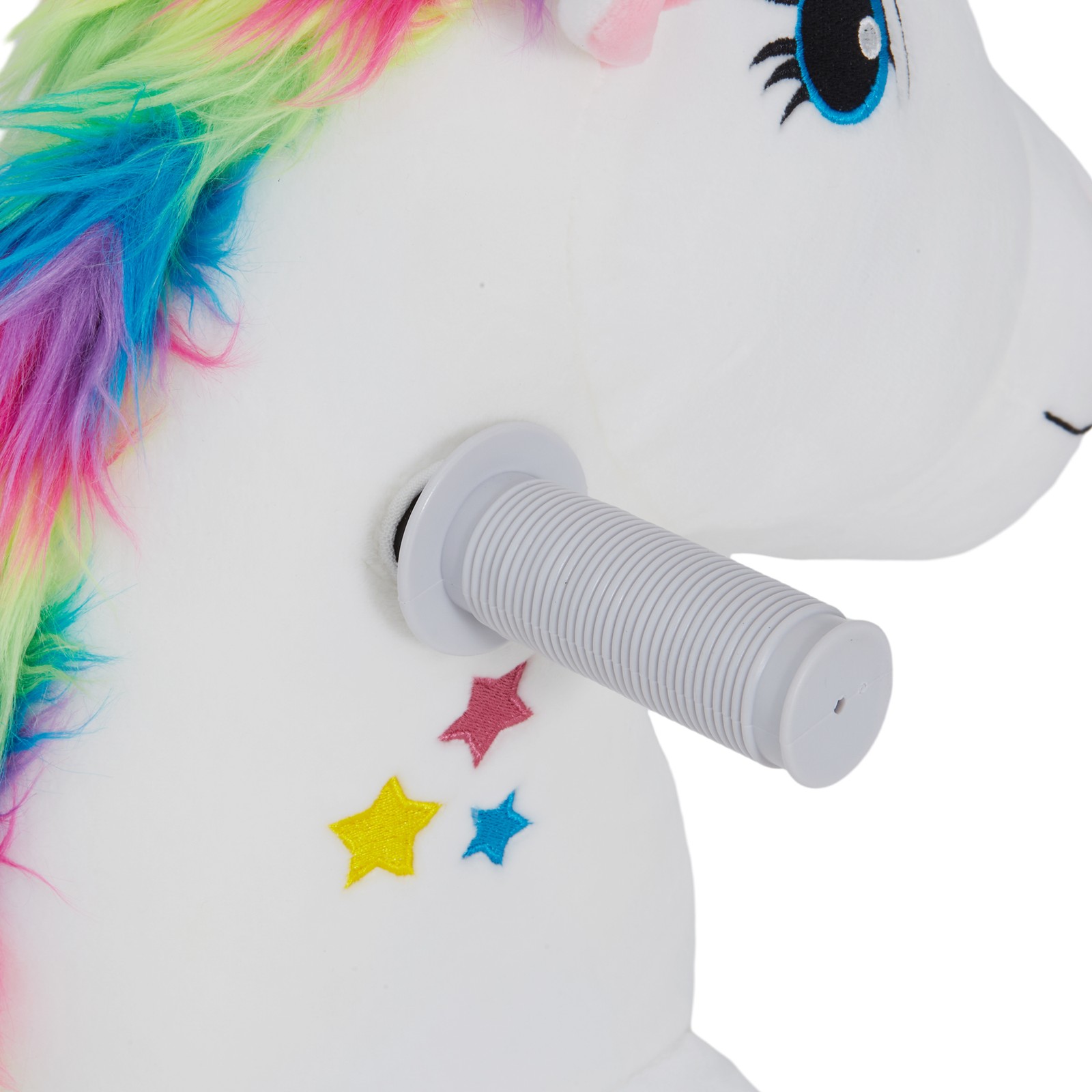 6V Kids Electric Ride on Unicorn w/ Music Forward, White