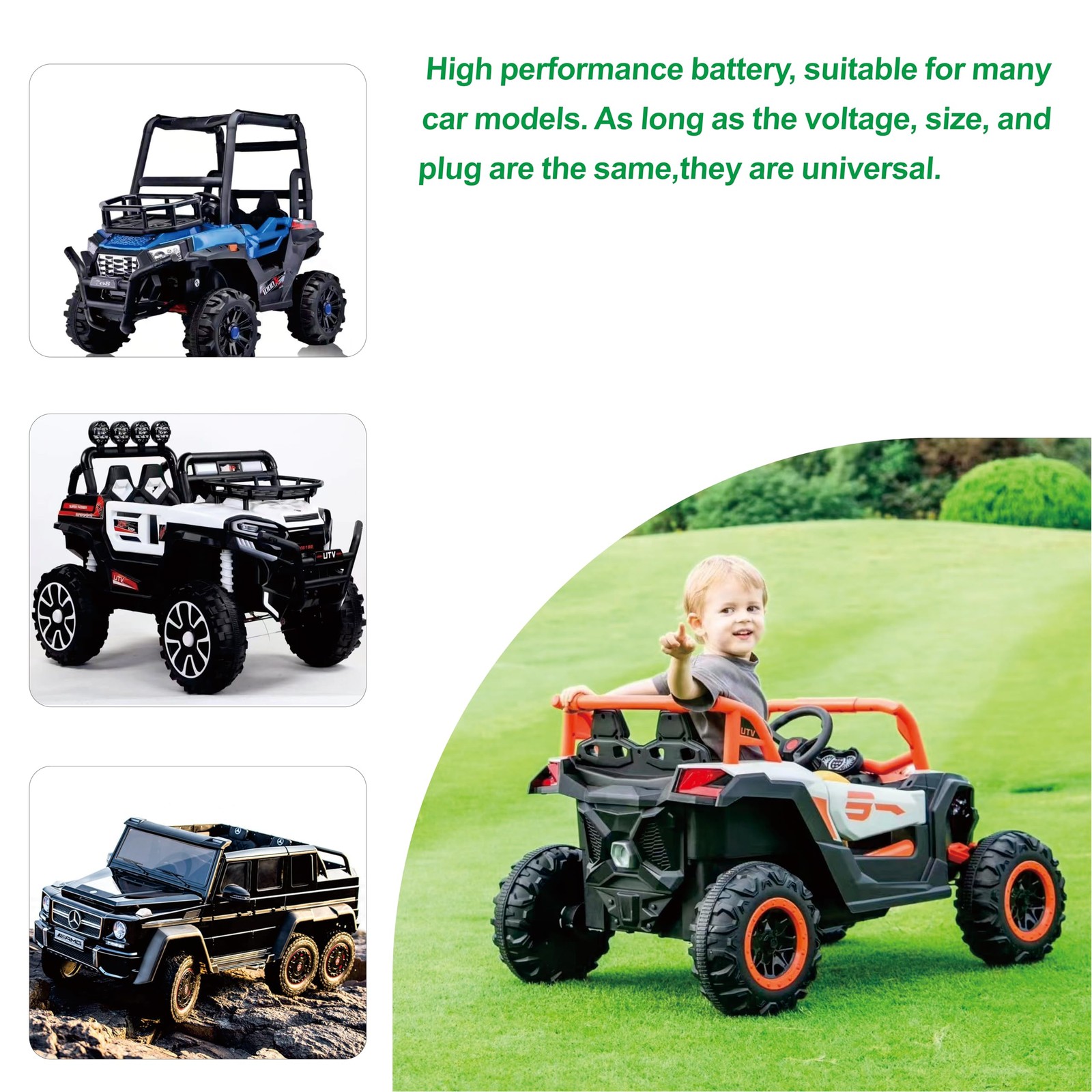 24V 8Ah Lithium Battery for huffy torex 24V UTVs Ride- On Cars & Toys, Upgrad…