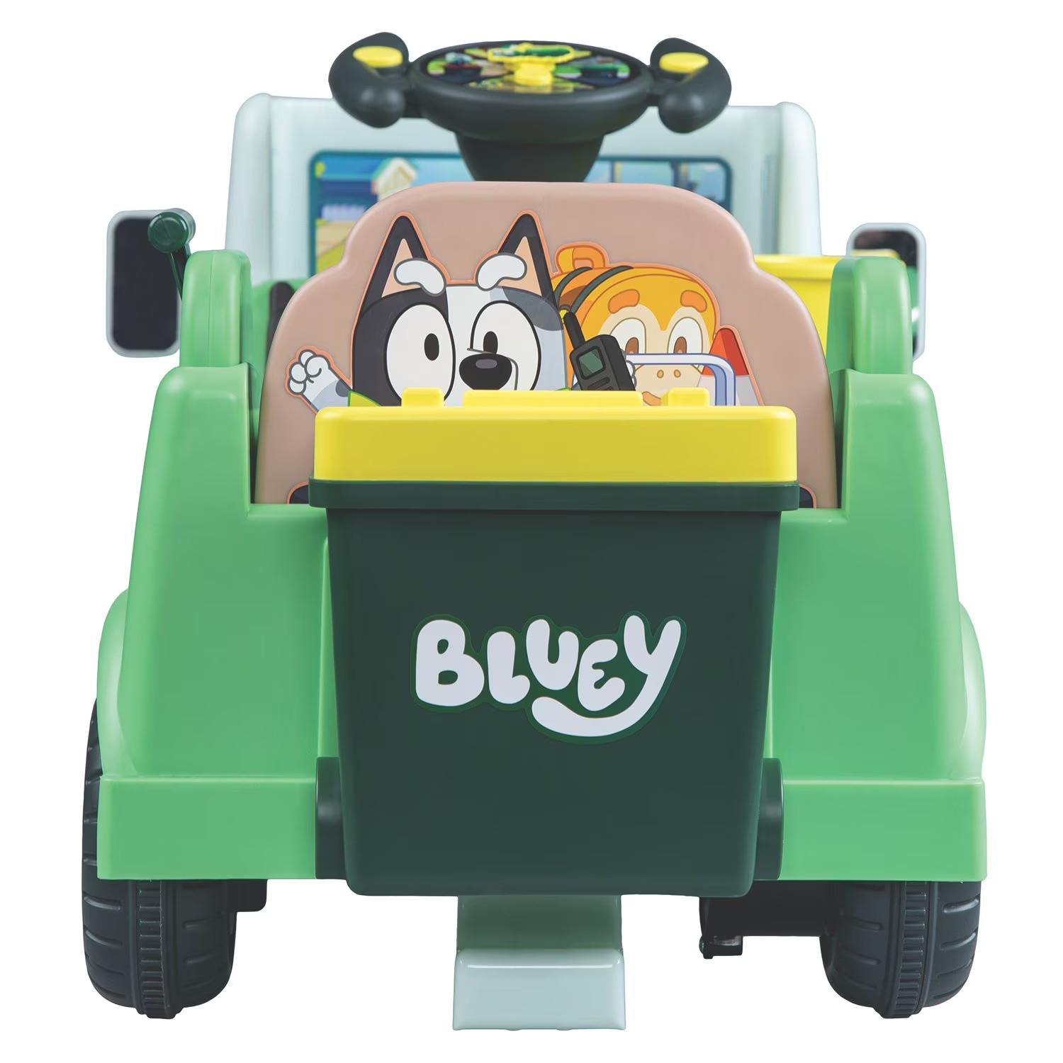 Bluey 6V Garbage Truck Ride-On Free Shipping