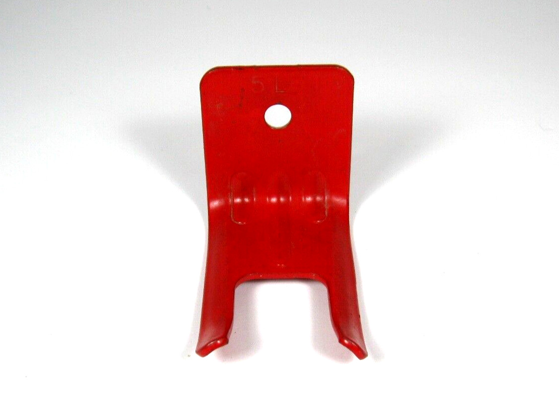 Fire Extinguisher 5-lb Red 2-fork Wall Bracket Home Office Workshop