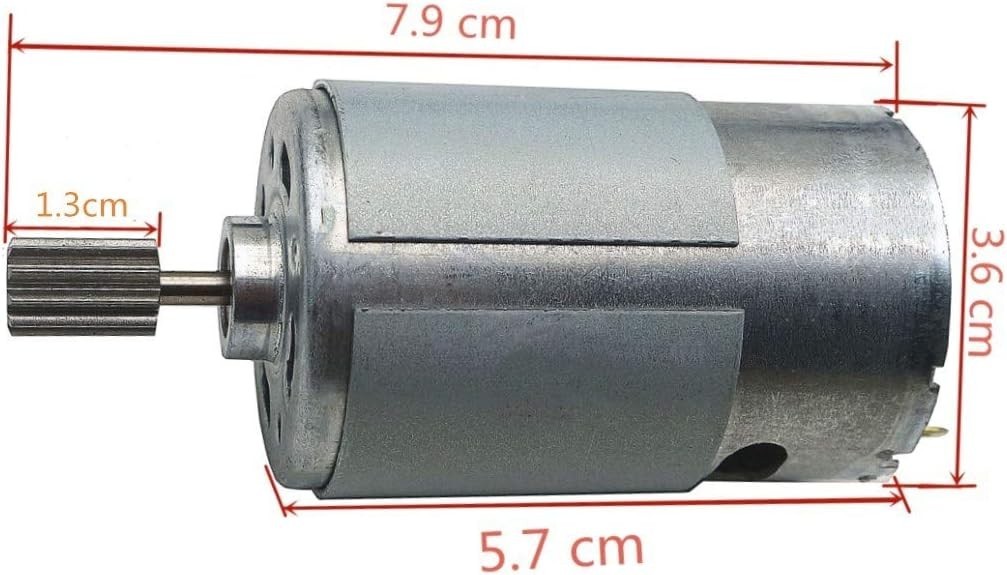 Universal 550 Electric Motor 12V – Ideal for Children’s Ride-On Toys (2 Pack)