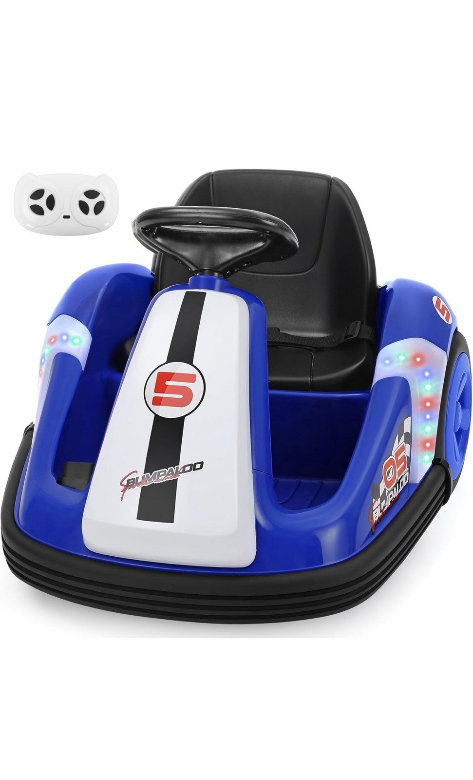 2 Bumper Cars For Kid From 3 To 8, 2.2 Mph Max. They Come With Remote & Charger.