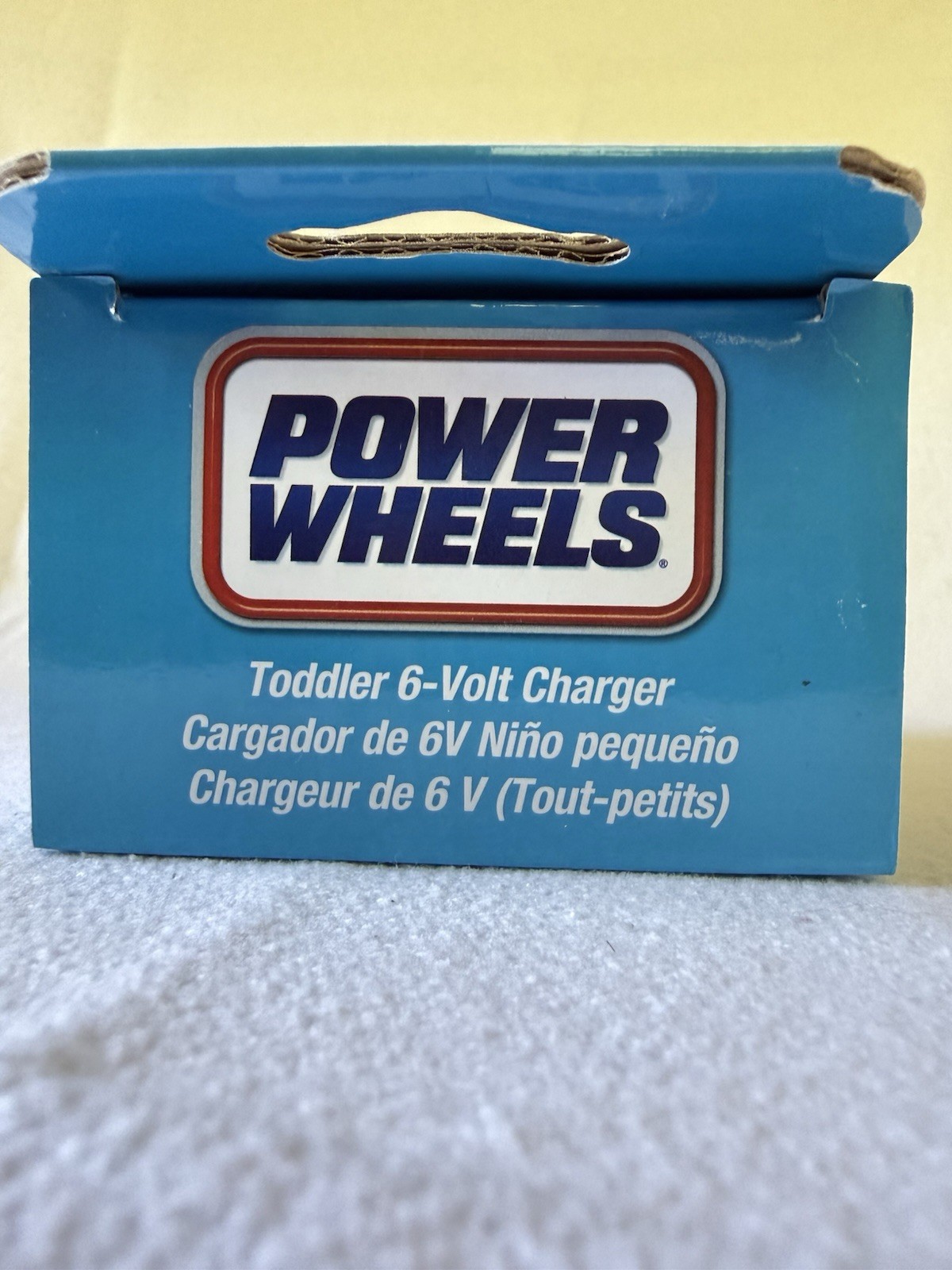 NEW OEM Power Wheels Fisher-Price 6V Blue Battery Charger P6829 00801-1483