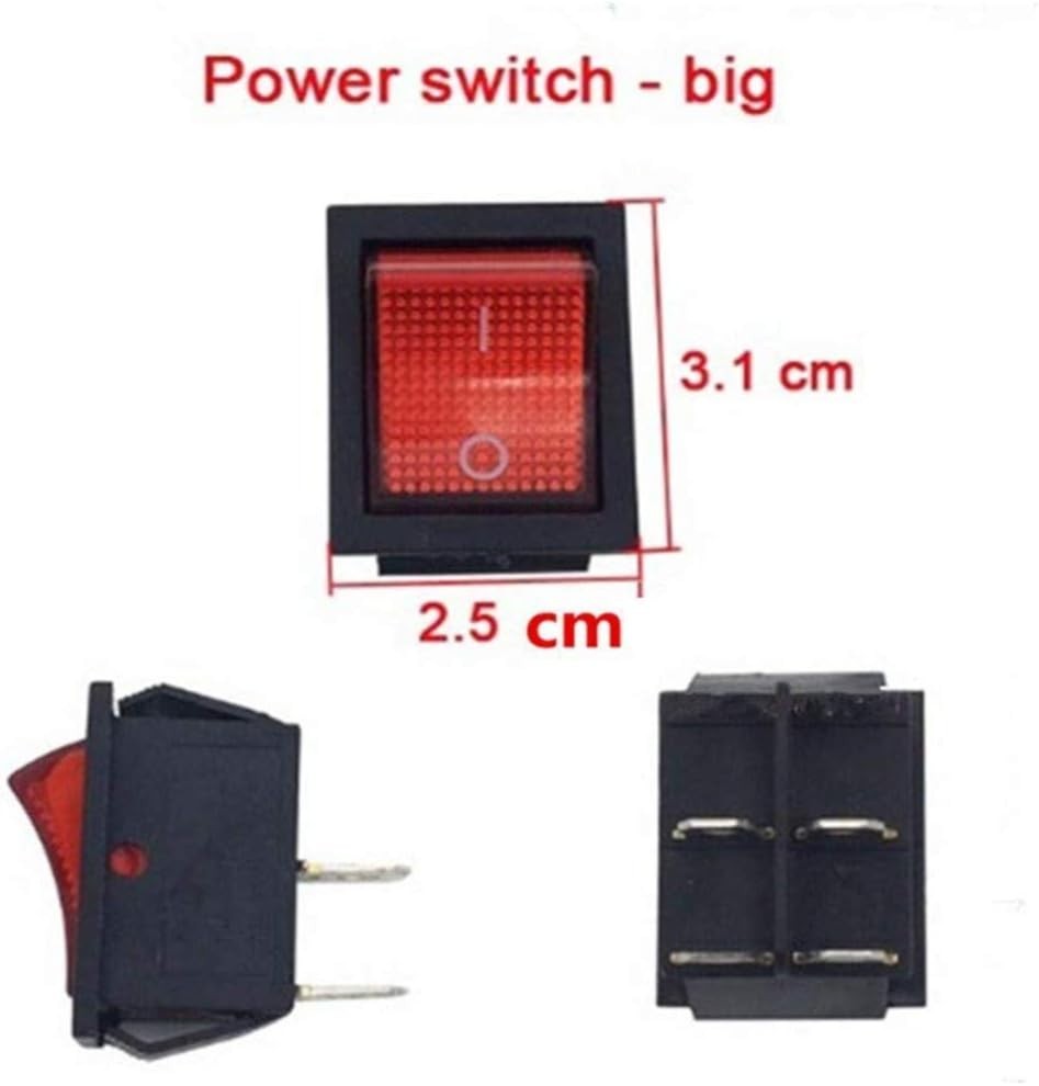 Robust 2 Pack Power Switches for Children’s Remote Control Electric Cars