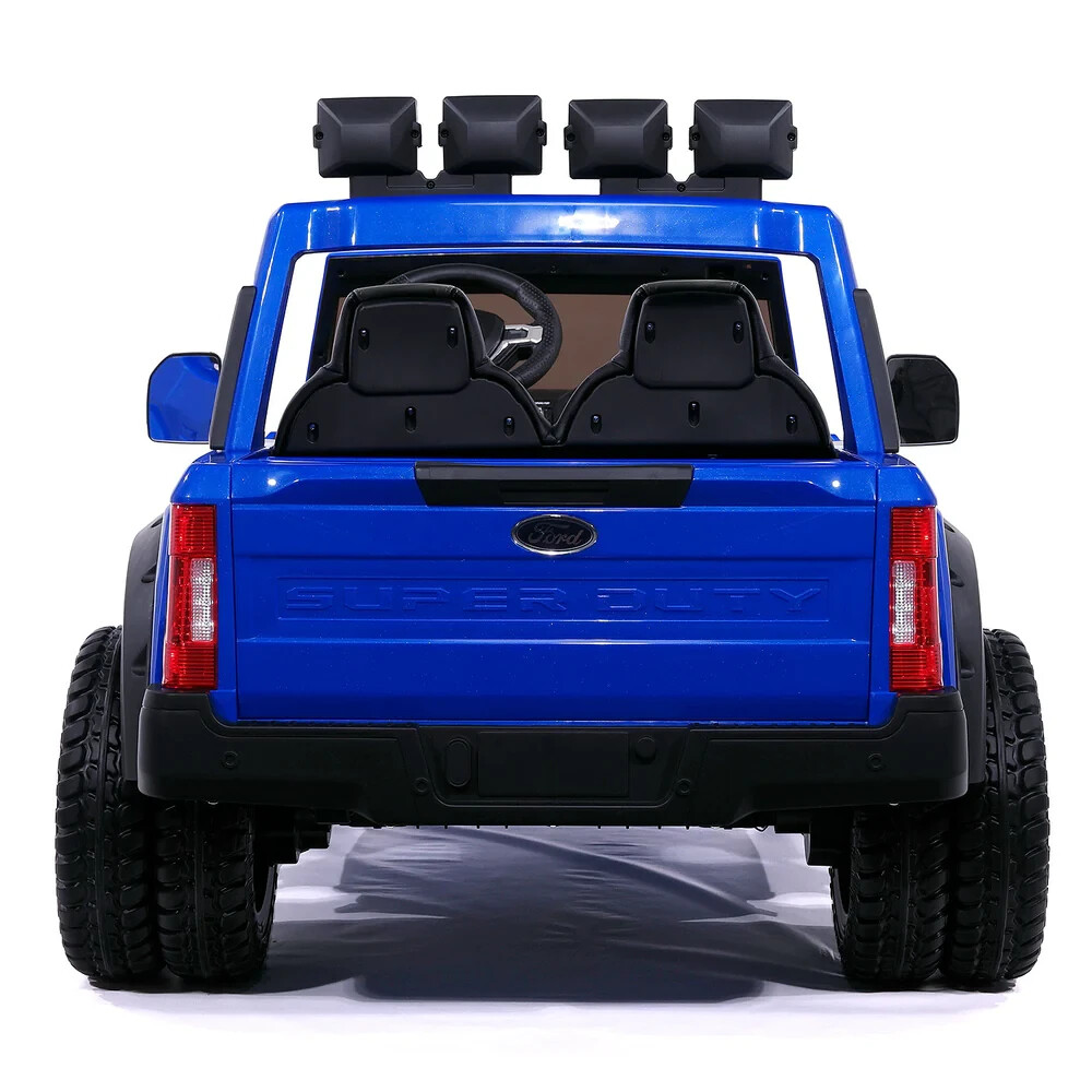 24V 2 SEATS FORD F450 CUSTOM EDITION KIDS RIDE-ON CAR TRUCK,LIGHTS WITH R/C