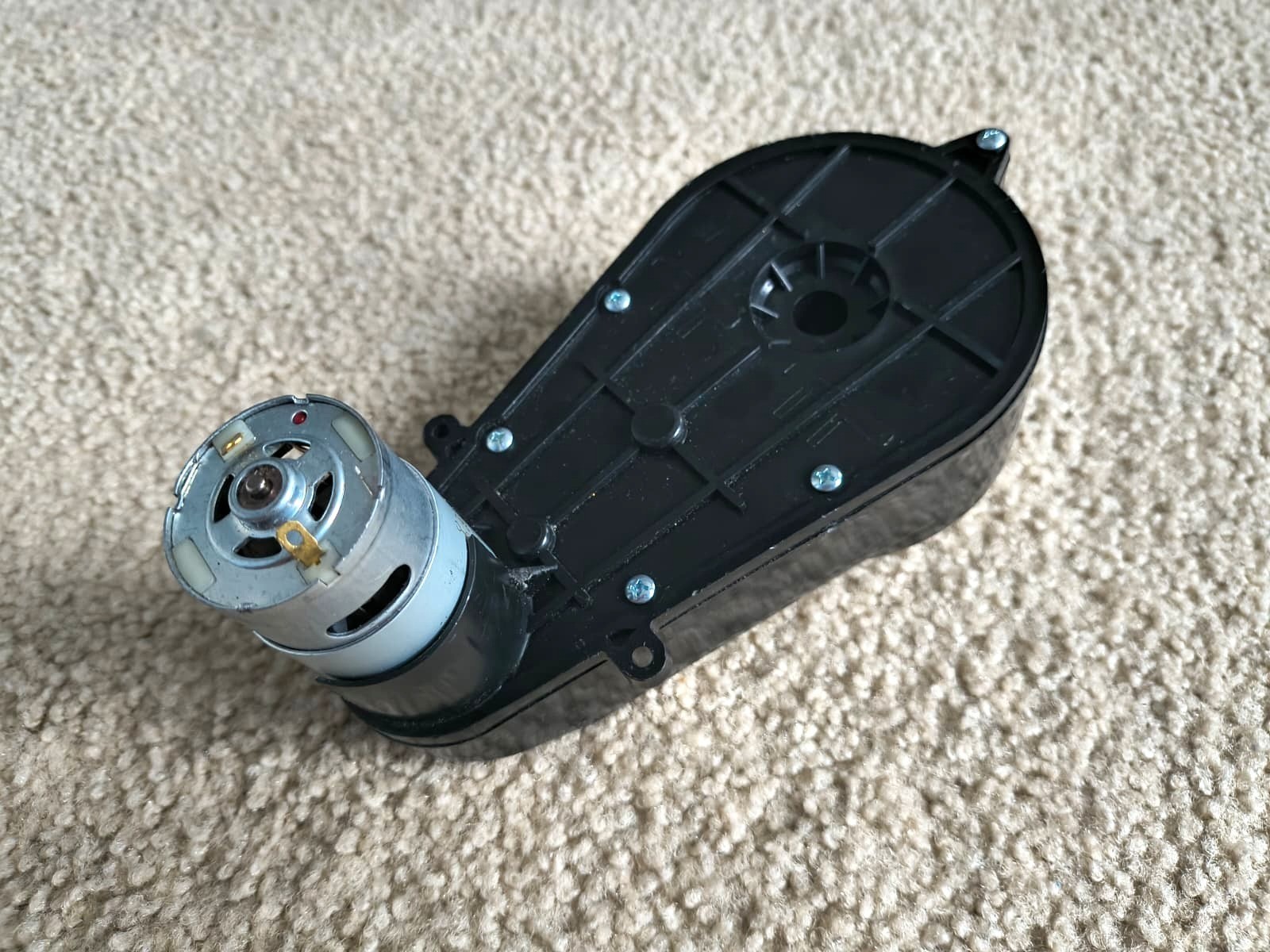 1x 24V Motor High Speed RS555-40000RPM Kids Ride on Car Gearbox for Power Wheel