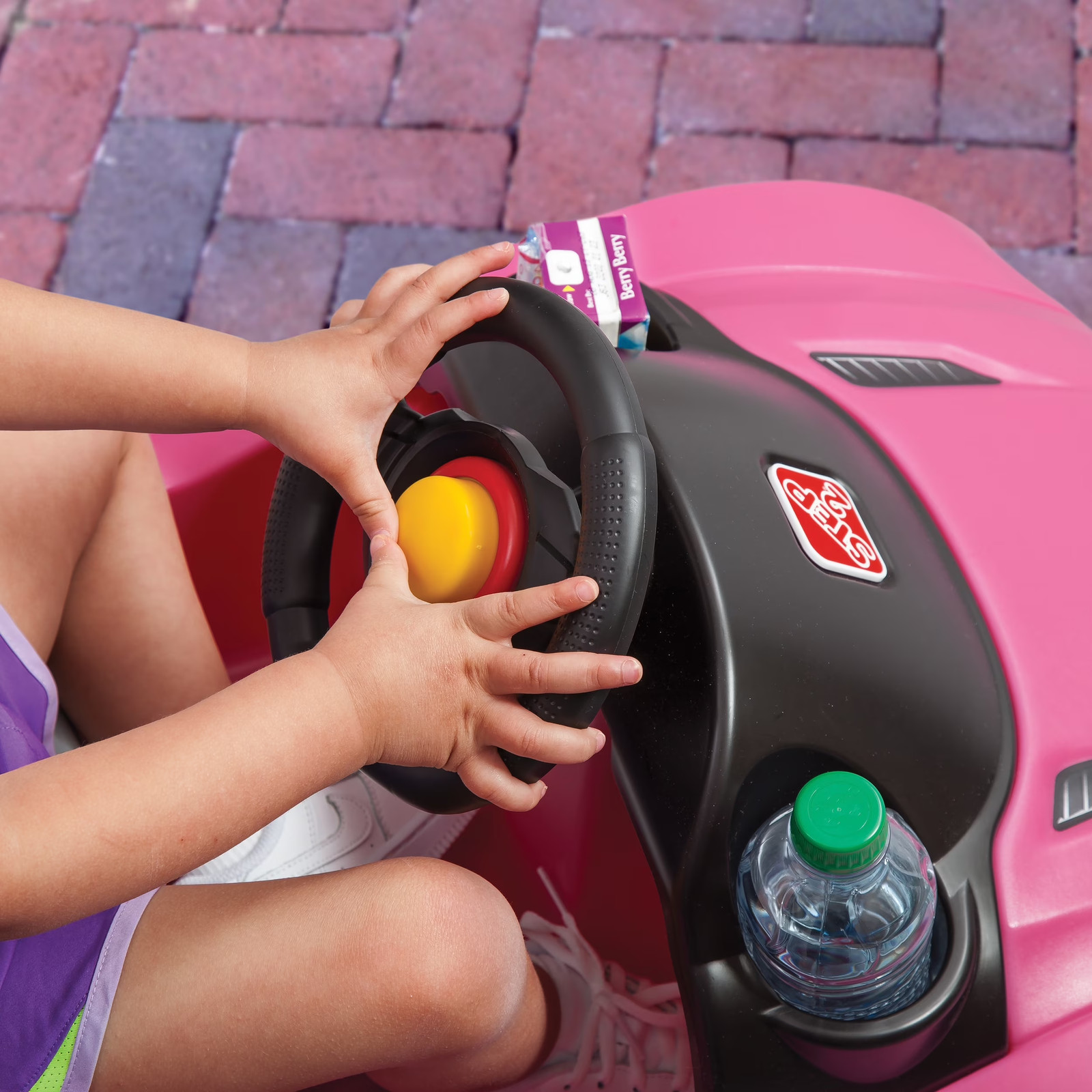 Kids Ride On Toy Toddler Push Car Cup Holder Portable Choose Your Color