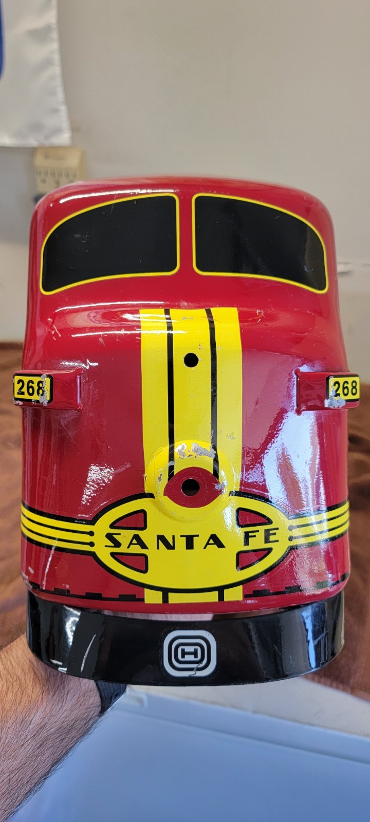 Morgan Cycle Metal Kids Ride on Santa Fe Train Discontinued