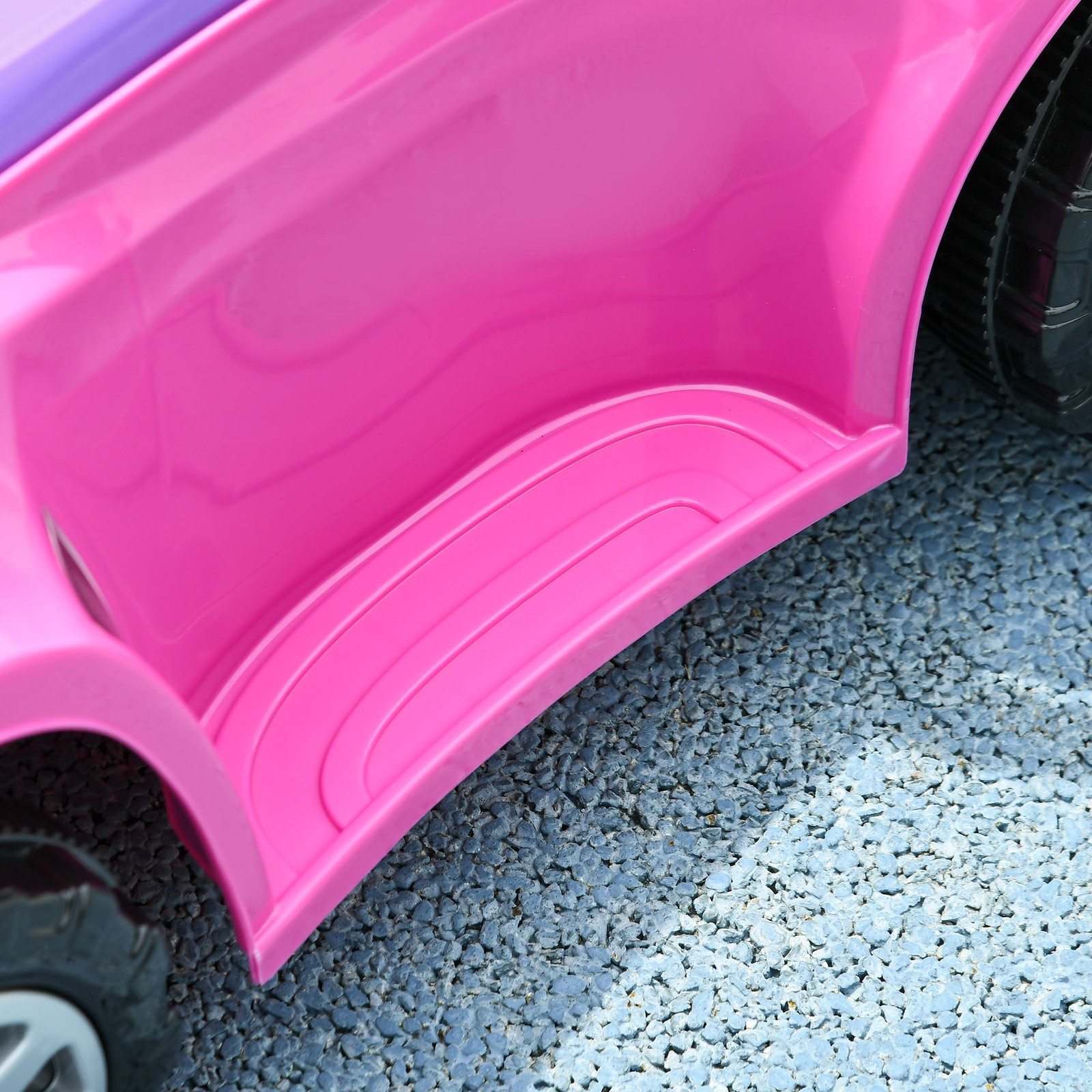3 in 1 Push Car Sliding Car with Removable Handle, Music, Horn, Pink