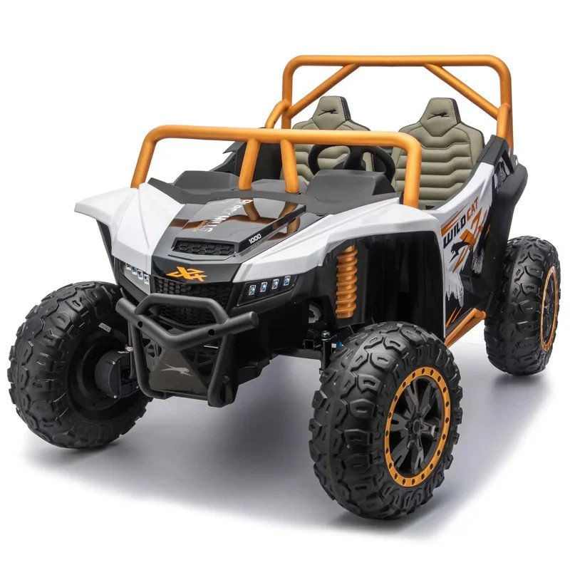 24V 4WD 2 SEAT KIDS RIDE-ON UTV CAR 580W 4 POWERFUL MOTORS,EVA TIRES,LED+ R/C
