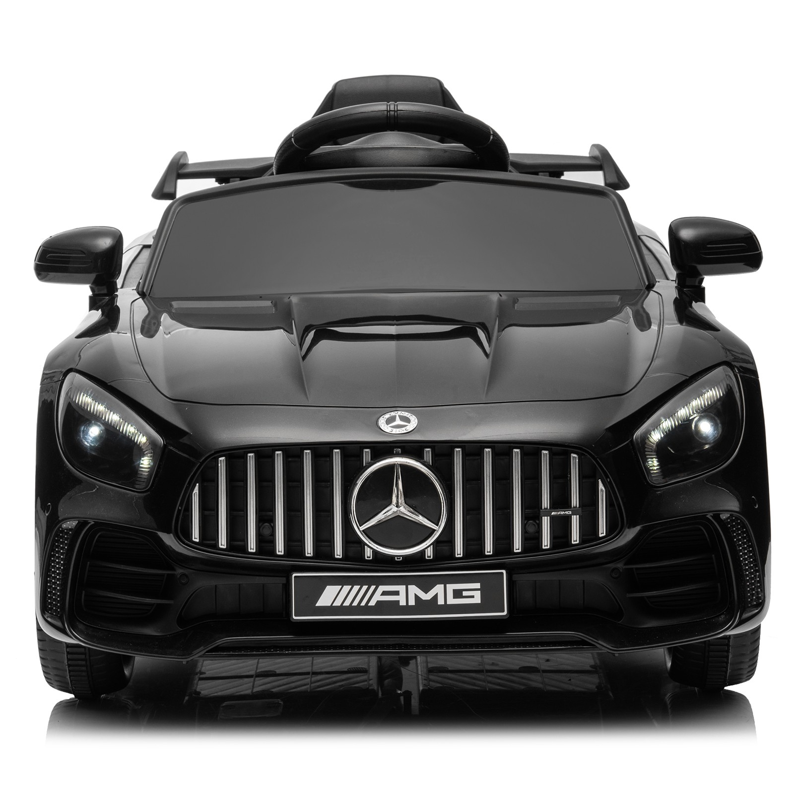 12V Licensed Mercedes-Benz Electric Ride on Car Toy LED Lights for Toddler Kids