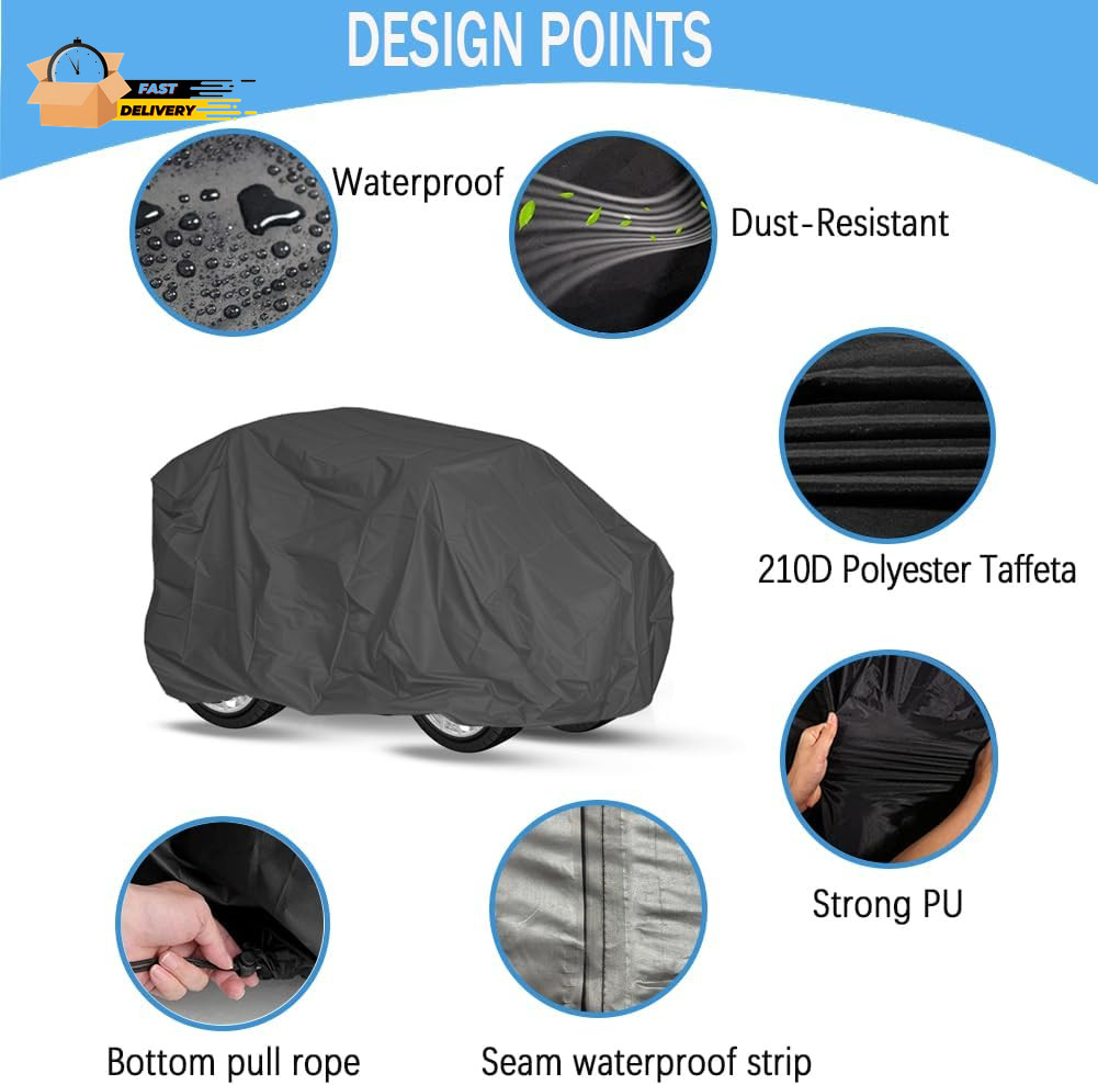 Kids Ride-On Toy Car Cover, Waterproof Kids Car Cover for Large Ride on Truck T