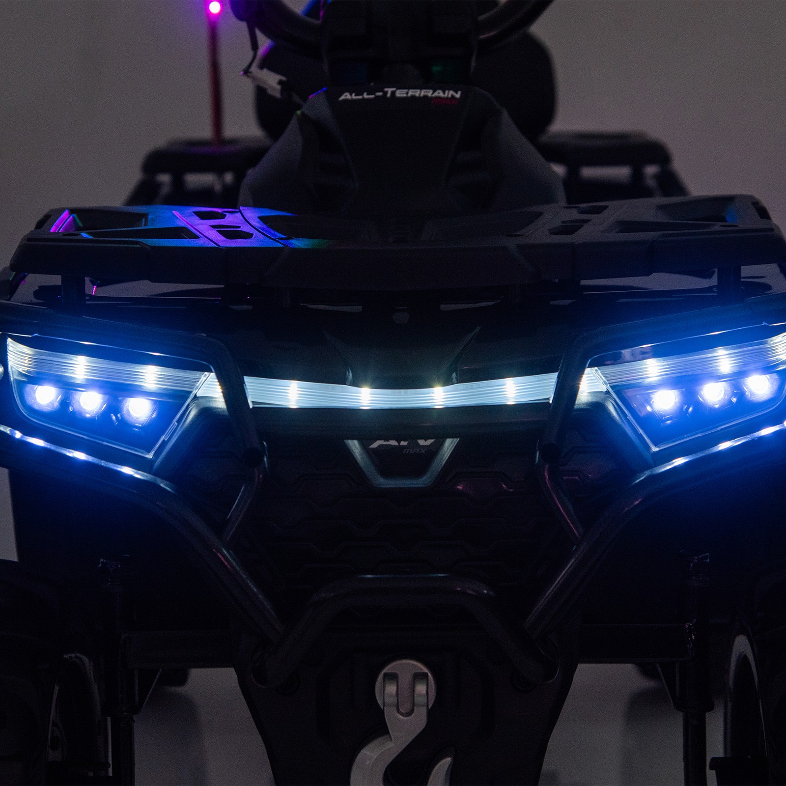 24V 160W Electric Ride-On ATV Off-Road Car with Bluetooth Music for Kids Age 3-6