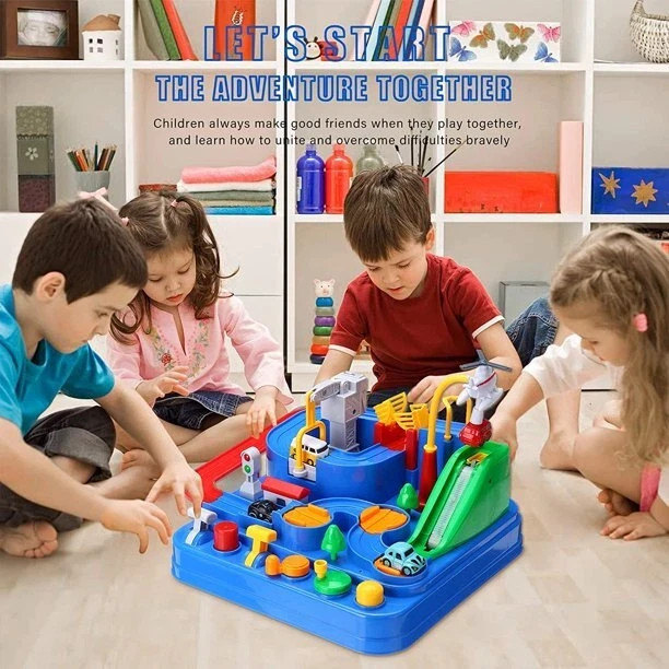 Car Race Track for Kids Ages 4-8, Kids Car Toys for 3 Year Old Boys, Race Track