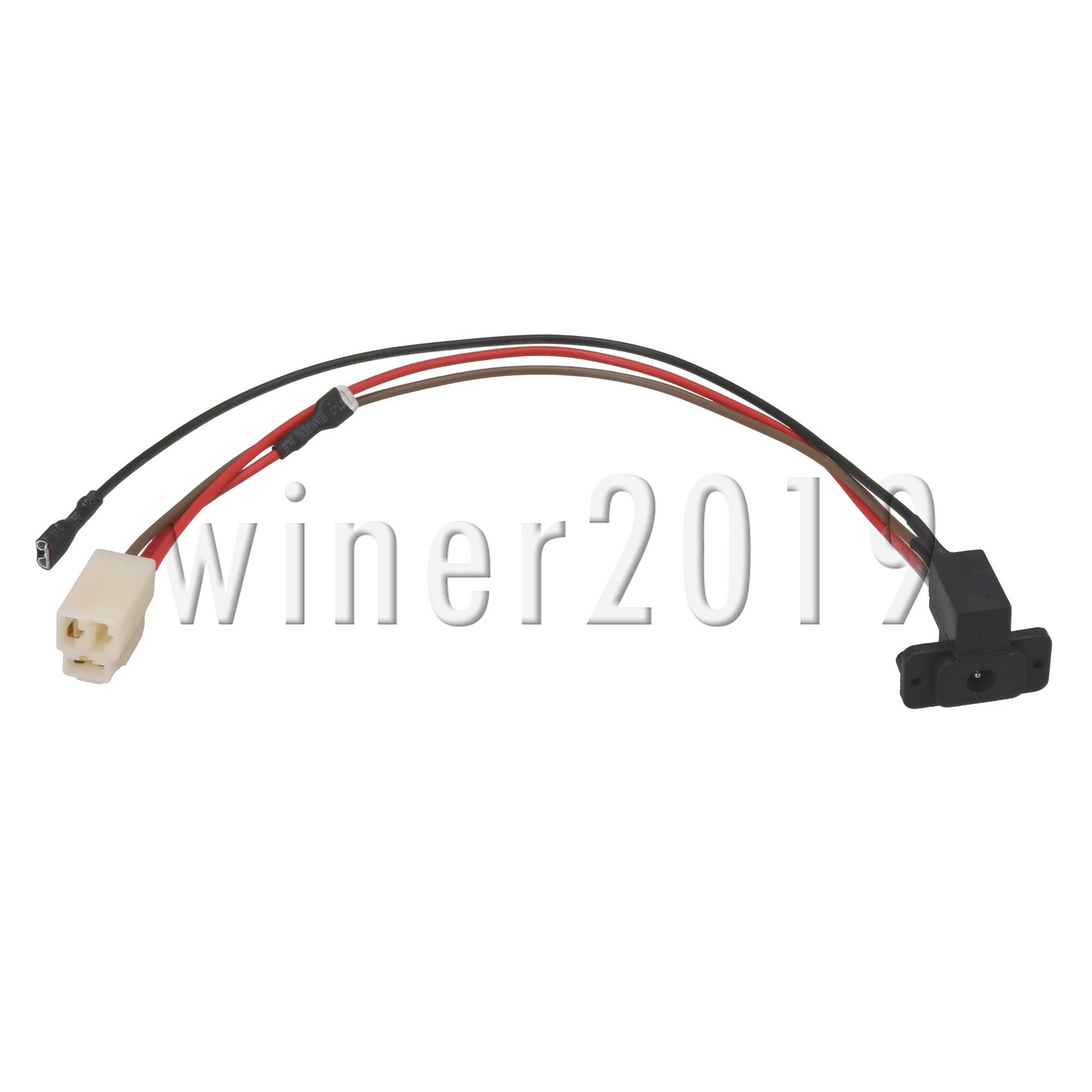 Multicolour Electric Car Accs Storage Charging Interface Cable 3 Pin Port