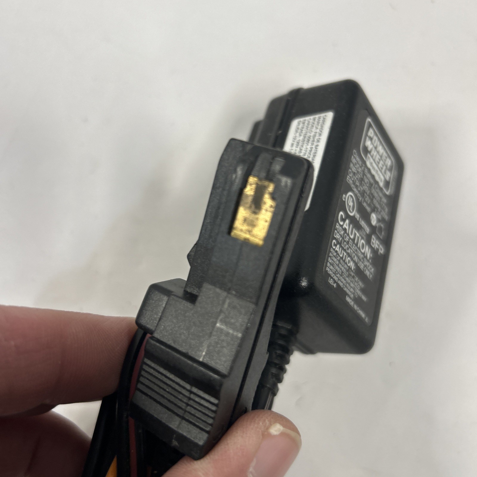 Power Wheels 00801-1778 Fisher Price 12V 1 amp Charger For grey Battery cube