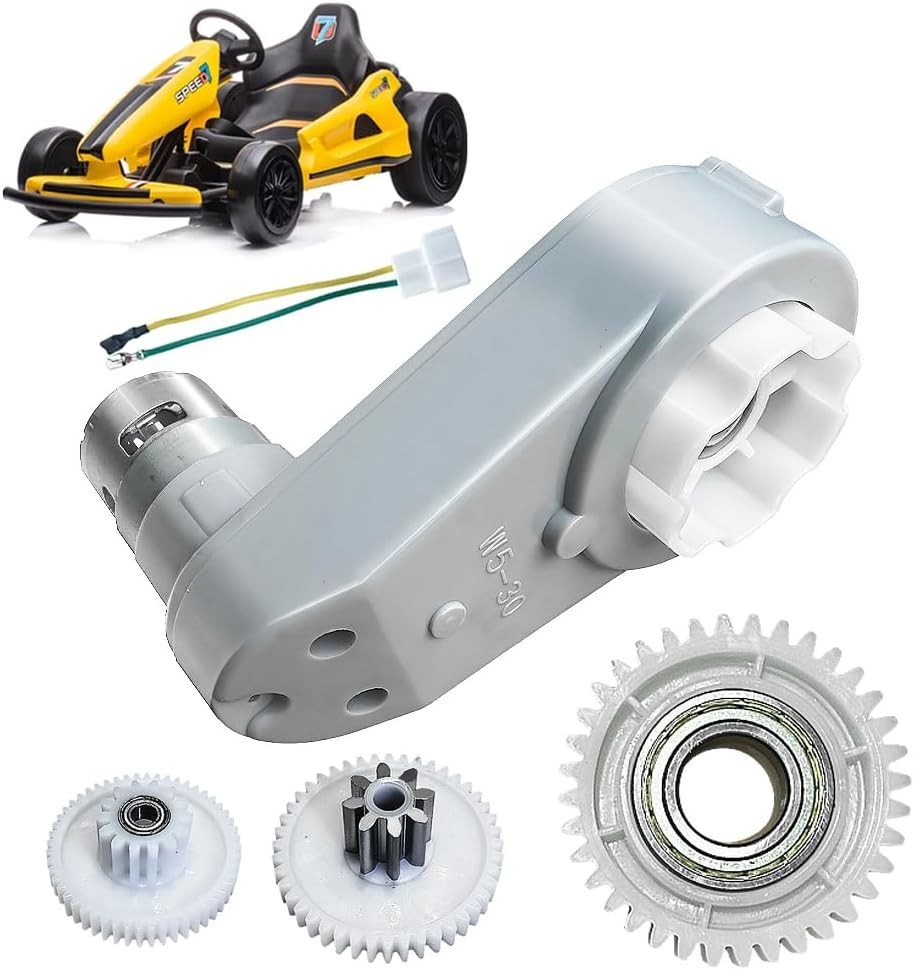 24 Volt RS775 High-Speed Motor Gearbox for Power Wheels Motor Upgrade,18V-24V