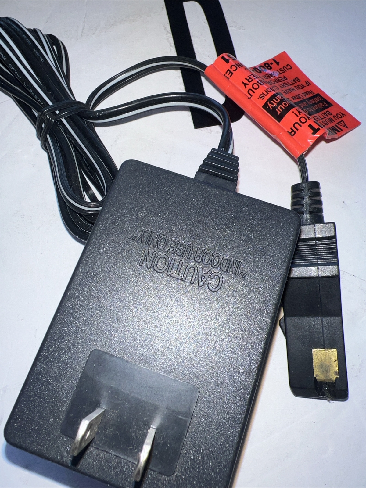 Power Wheels 12v Grey Battery Charger: 00801-0972 – 12V 1A New no box