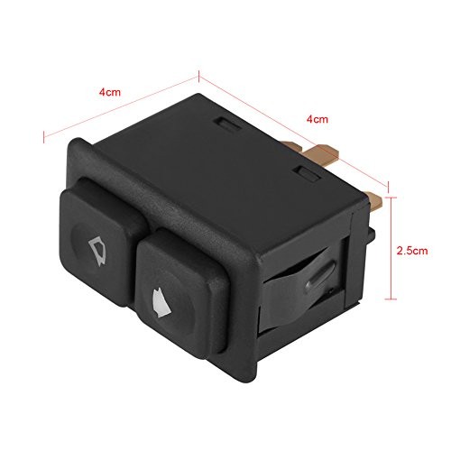 Power Window Switch, DC 12V 5 Pin Car Power Window Control ON/OFF Switch