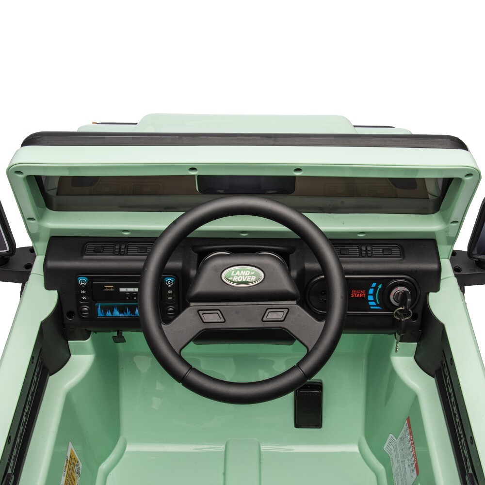 Licensed Land Rover Defender 24V Ride on Car for Kids Electric Truck with Remote