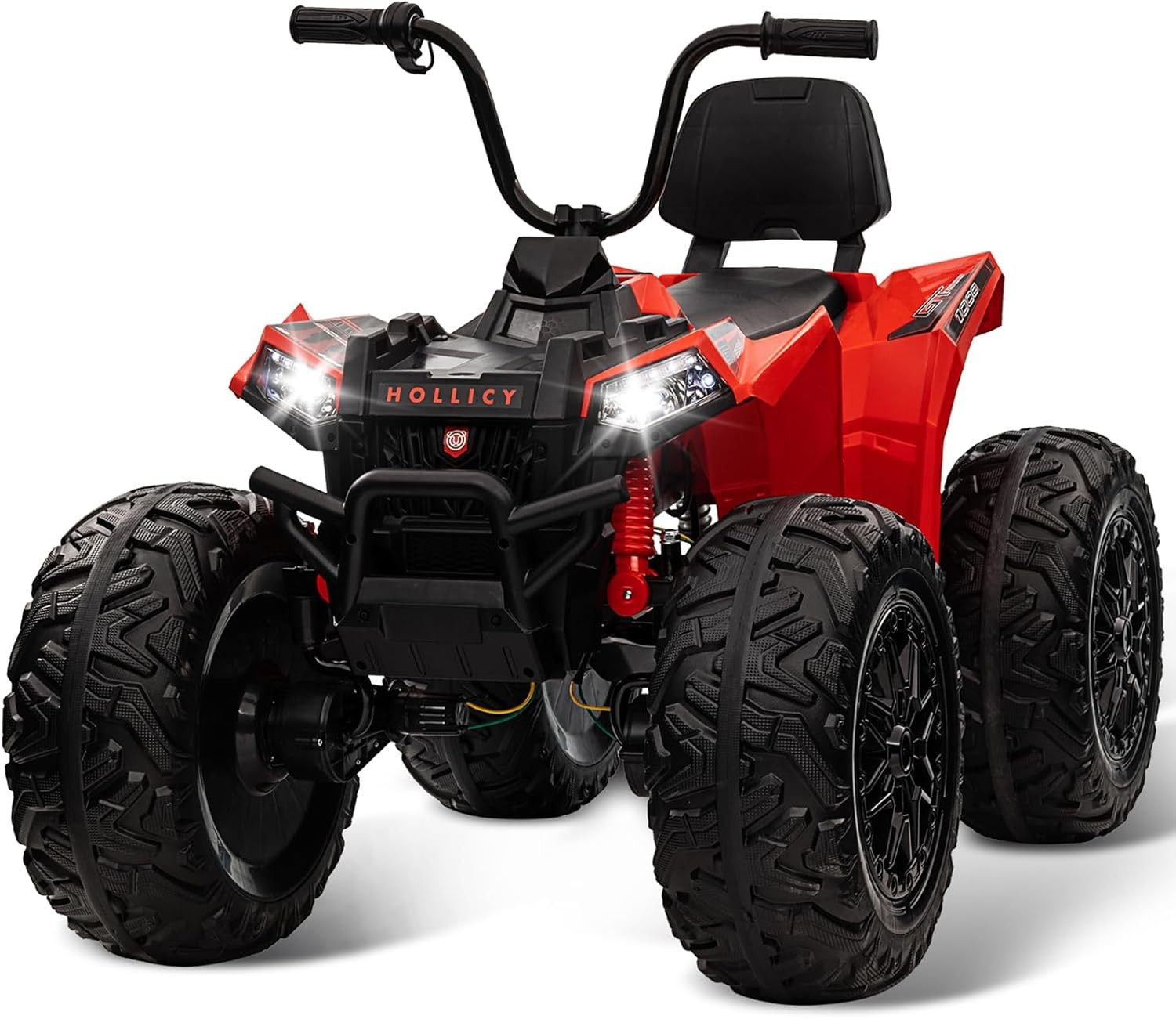 Kids ATV 24V Ride on Car 4WD Quad Electric Vehicle 4x80W 7AHx2 Battery LED Toy