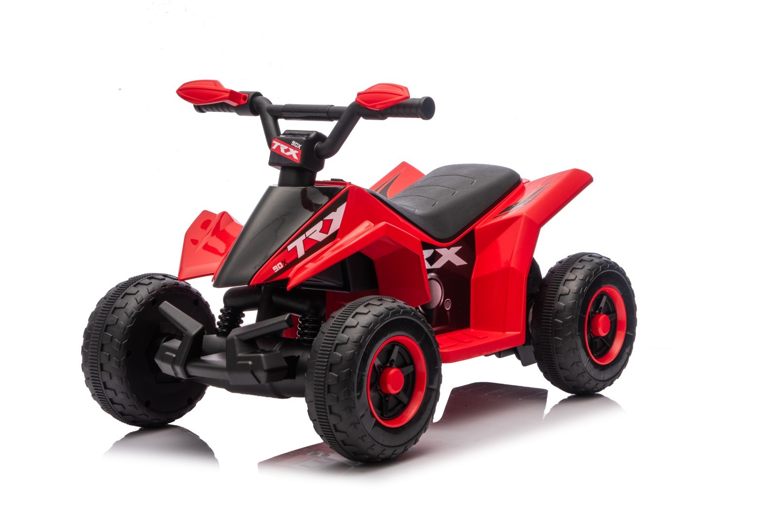 6V Kids Electric Ride on Car ATV Toy Forward Reverse for Kids 3-6 Years Old Red