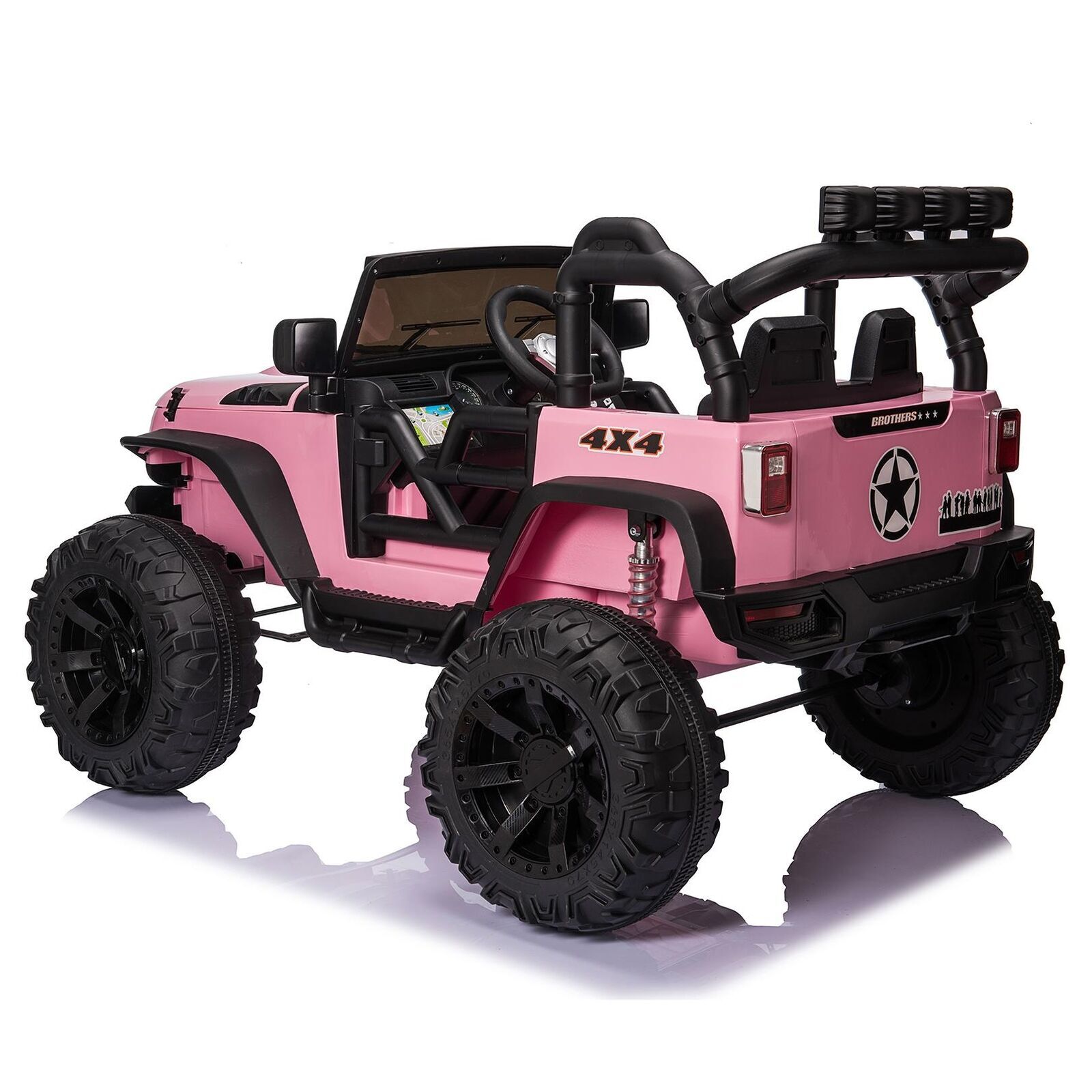 24V Battery Powered Off-Road Jeep Toy with Remote Control 400W Electric Vehicle