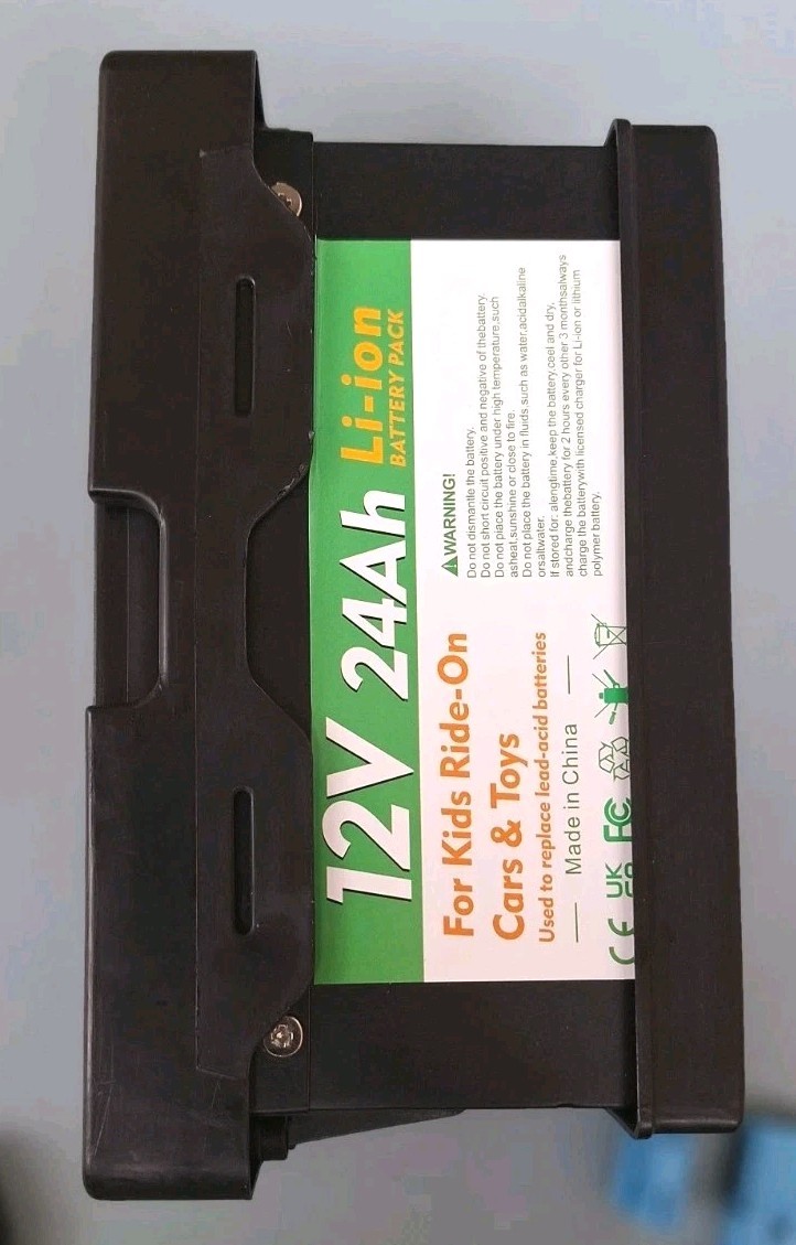 Bateria de Ion 24V 12Ah con cargador para Dynacraft 24V Trail Rider 24 voltios