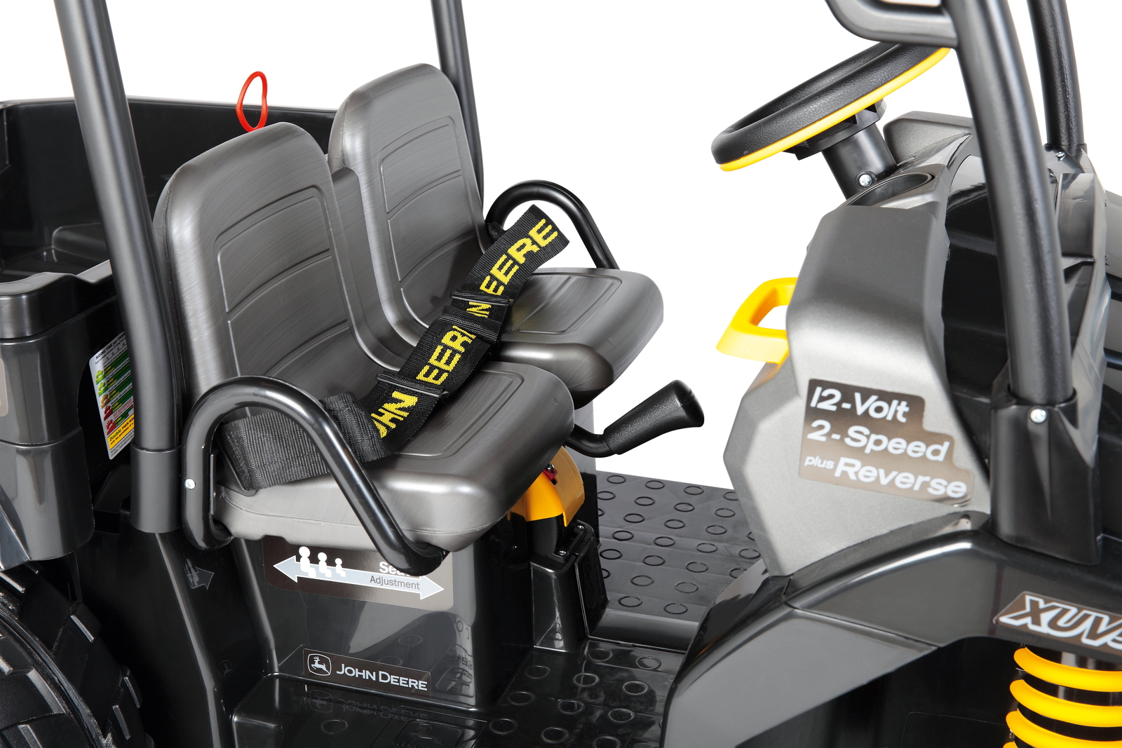 Peg Perego John Deere Gator XUV Midnight Black 12V Battery-Powered Ride-on