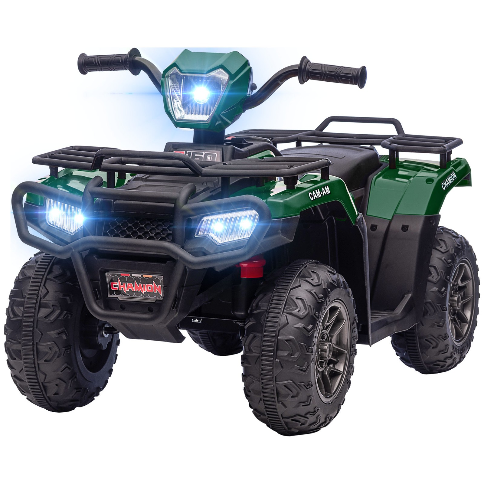 12V Kids ATV Battery-Operated, Kids 4 Wheeler, Ages 3-5, Green