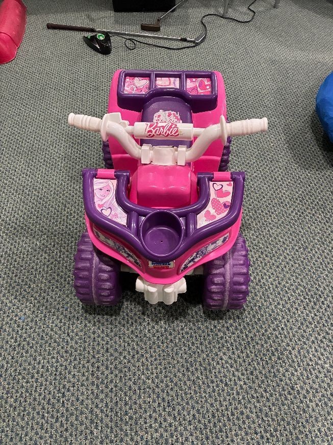 Barbie Trailrider-Fisher Price Power Wheels-Battery Powerd ride on car w/ battry